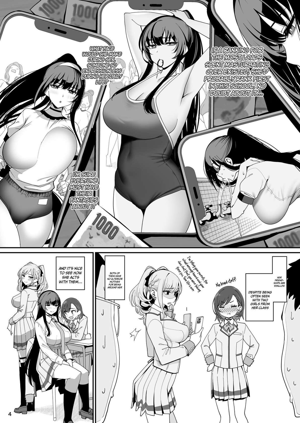 [Ranshi to Kimi to. (santa)] Kanojo Saimin | Female Student Hypno [English] {Doujins.com} [Digital]