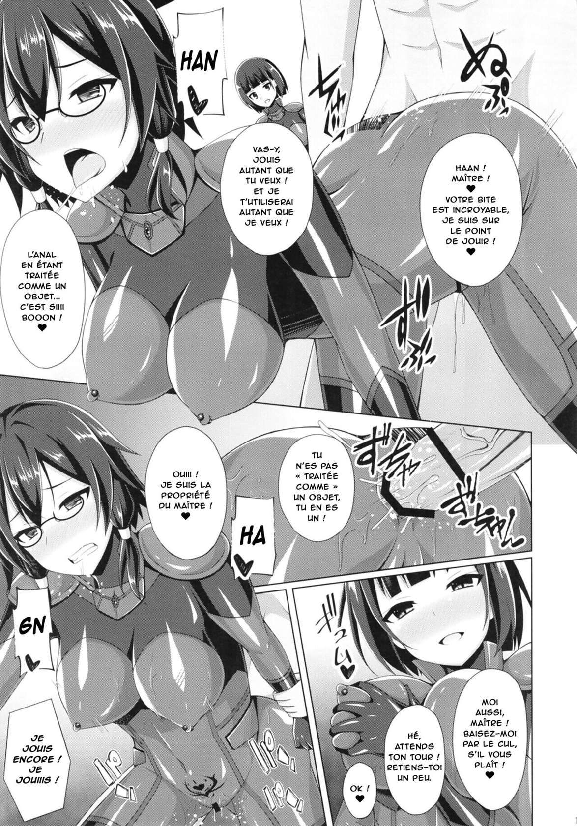 (COMIC1☆20) [Imitation Moon (Narumi Yuu)] Kanojo-tachi no Nichijou wa Mou Modoranai... (Sword Art Online) [French] [O-S]