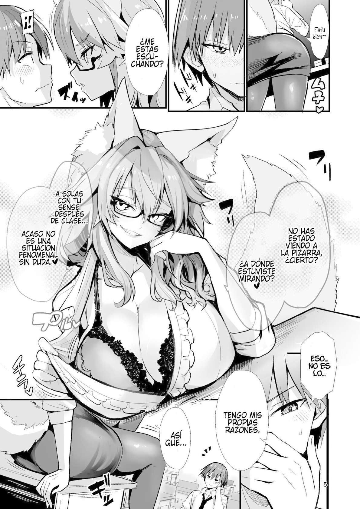 [Yamitsuki Honpo (Wise Speak)] Bijin Jokyoushi Tamamo-chan - Beautiful Female Tacher Tamamo-chan. (Fate/Extra) [Spanish] [Los causas que te alegran la noche] [Digital]