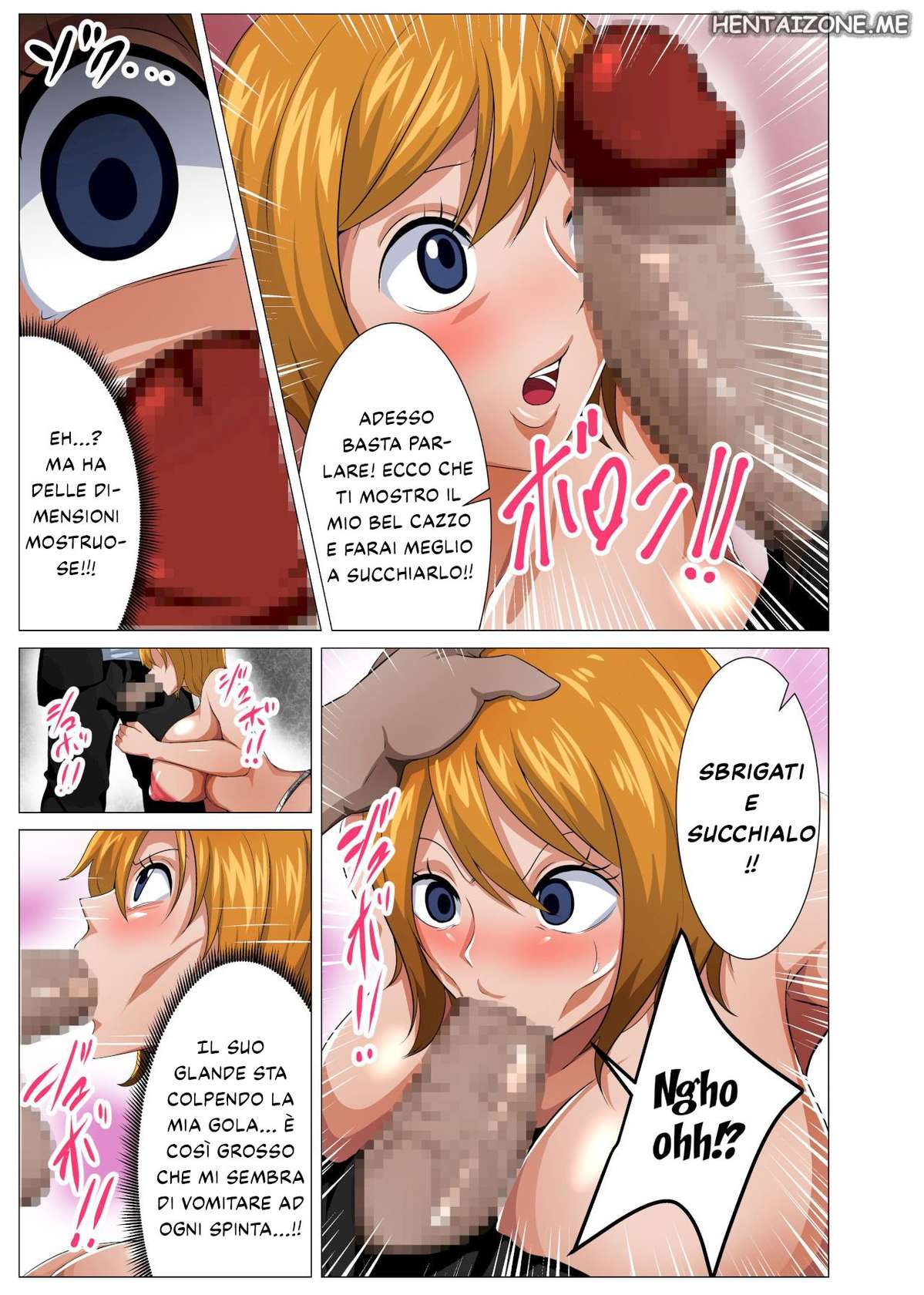 [Q Doujin] Nerawareta Moto Dorei no Bakunyuu Musume | Koala è stata Rapita (One Piece) [Italian]