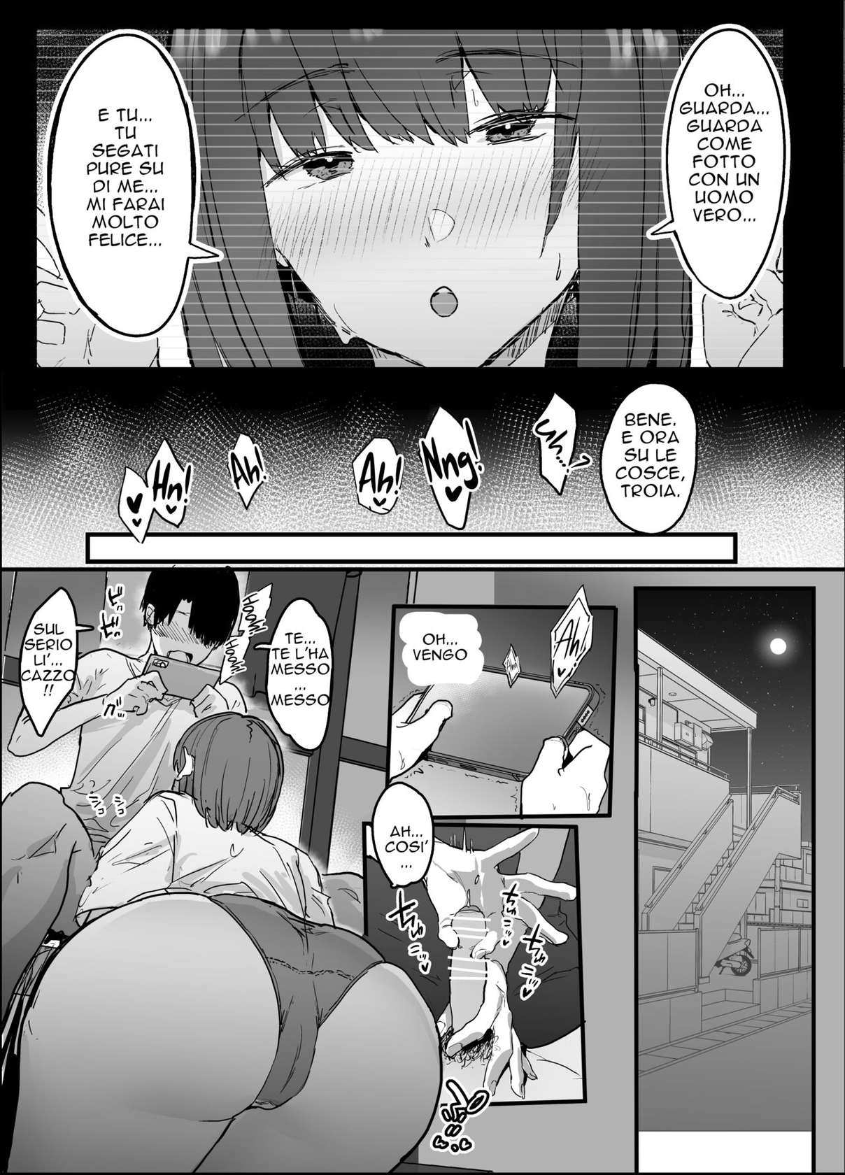 [Nhoooooooooooooo (Oosawara Sadao)] Netorase Club Part 1/2 [Italian] [Rewrite]