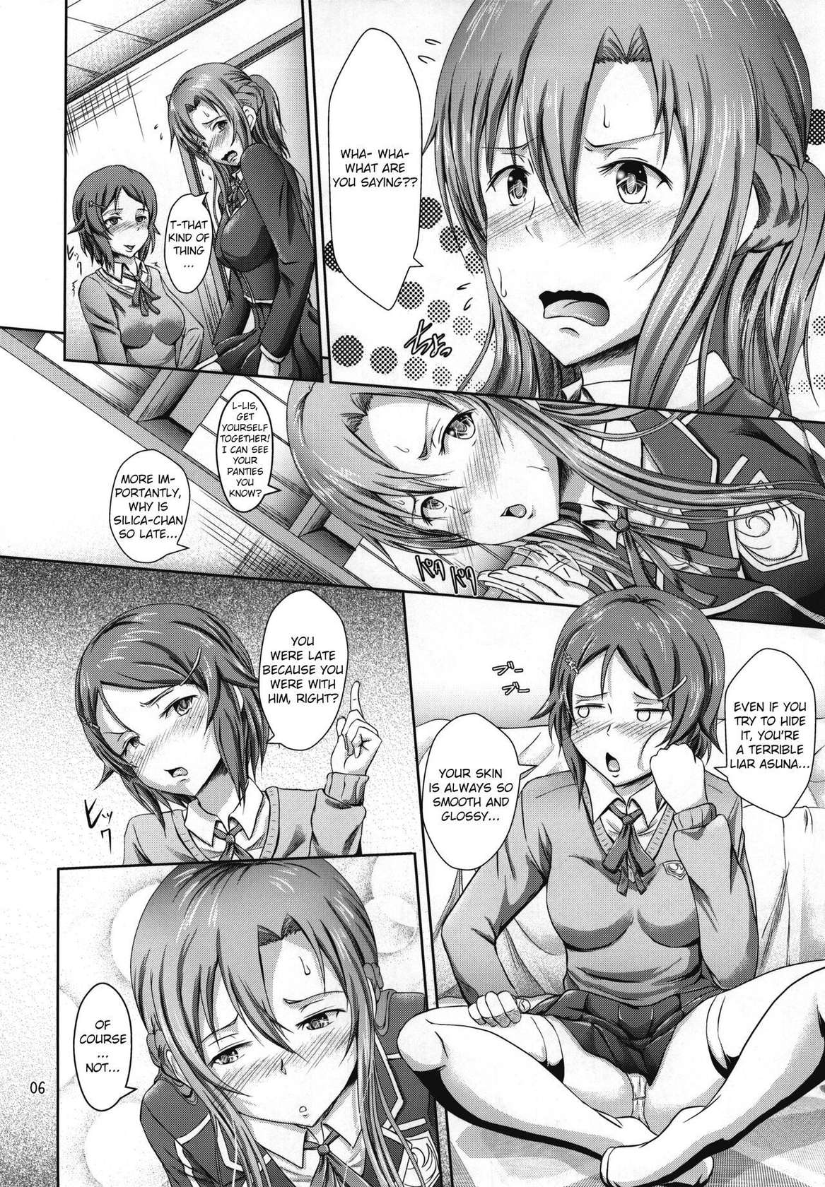 (COMIC1☆8) [Eco-Filter (tuyo)] Houkago Sword Art Offline | After School Sword Art Offline (Sword Art Online) [English] [EHCOVE]