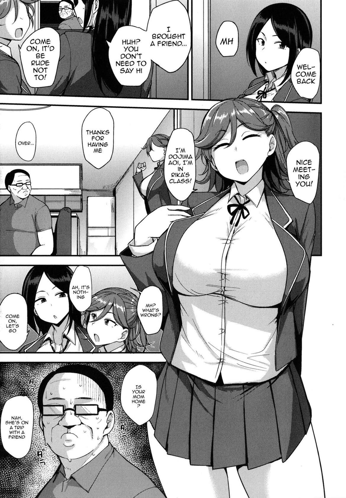 [Nanao Yukiji] Mesu Kui Nikuirojuu no You ni Hamerarete | Bitch Eating - Fucking Them Like Beasts Ch. 1-3 [English] {Doujins.com}