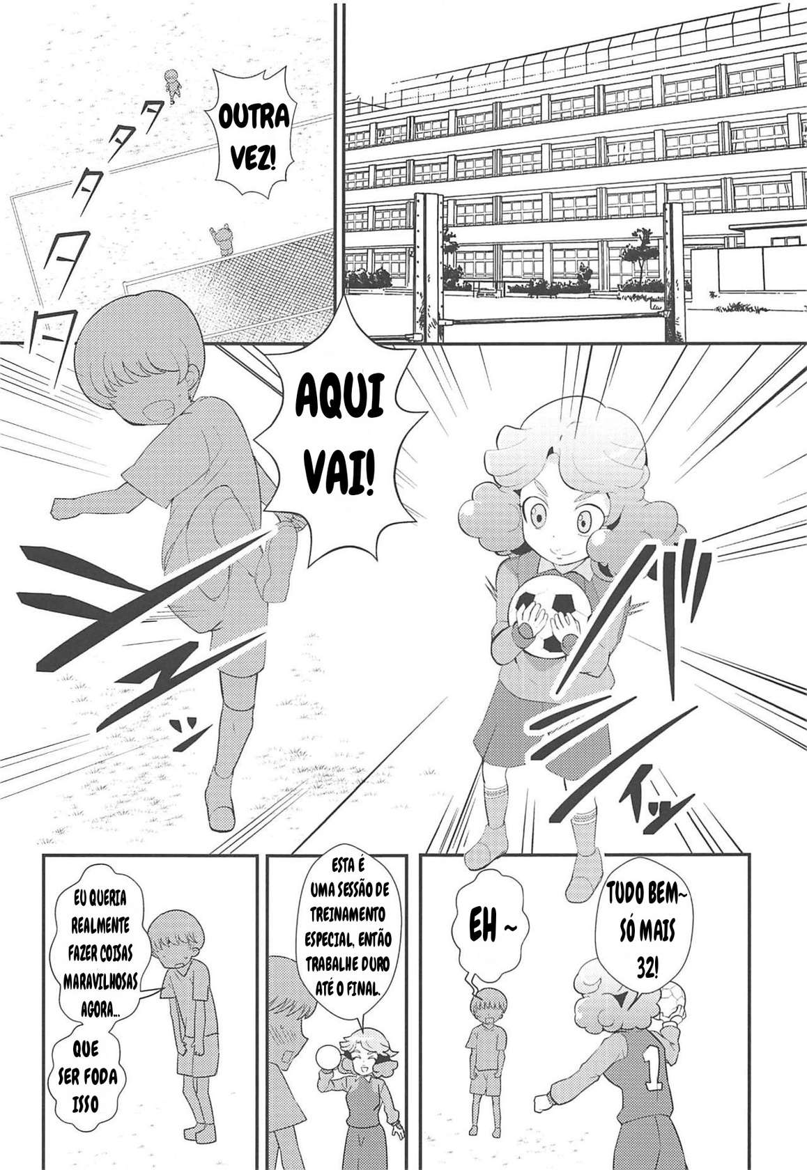 (C94) [odaku (oda)] Amaama Norika no Mufufu na Hon (Inazuma Eleven) [Portuguese-BR]