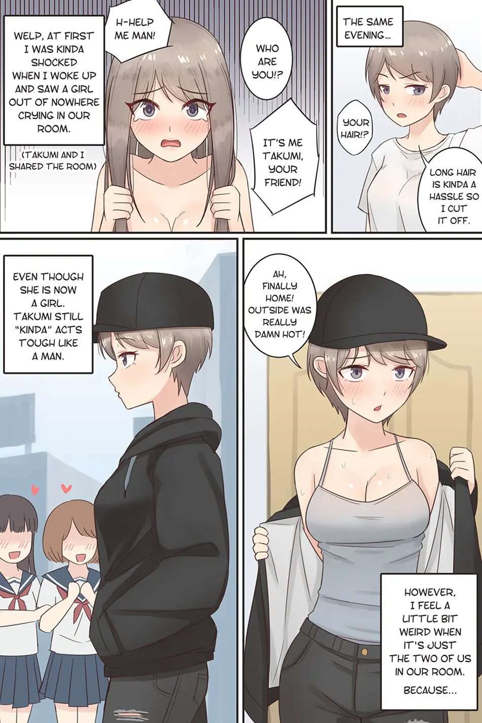 When My Friend Became A Tomboy [Oneshot]