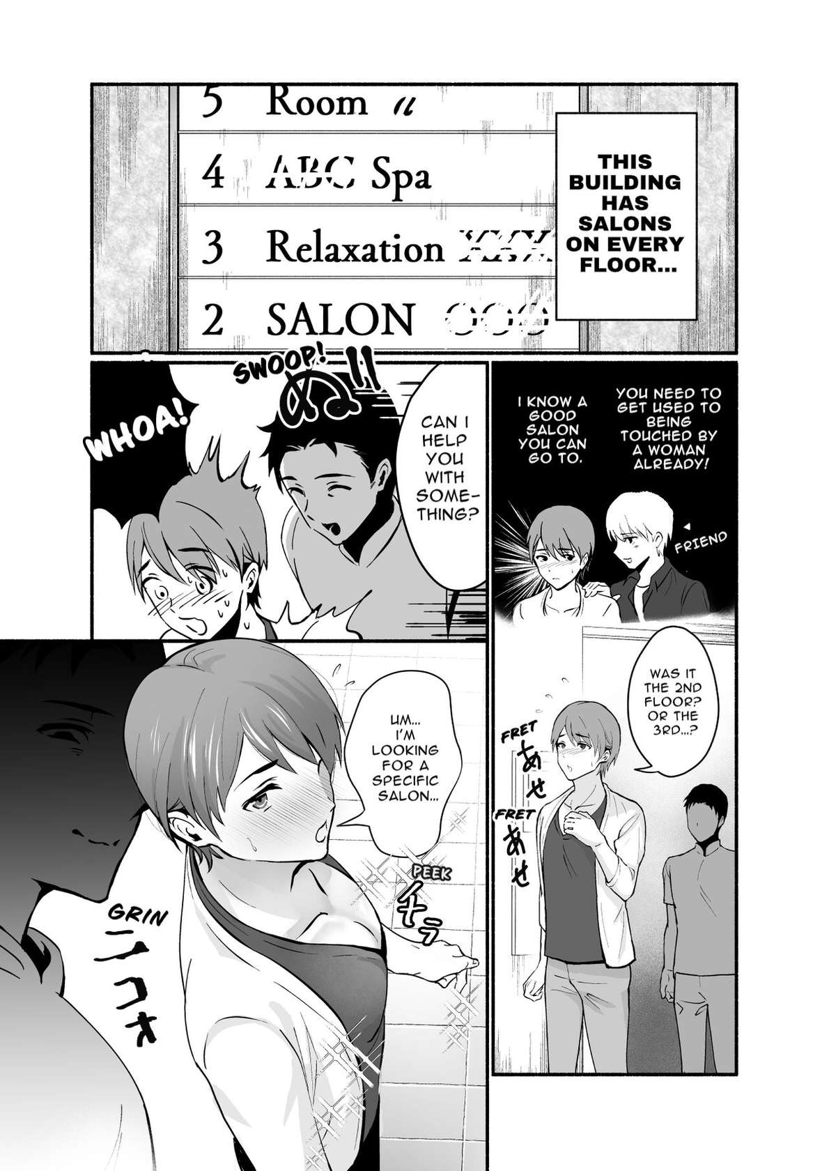 [Osushi OG] Tricked into the Femgasm Salon [English]