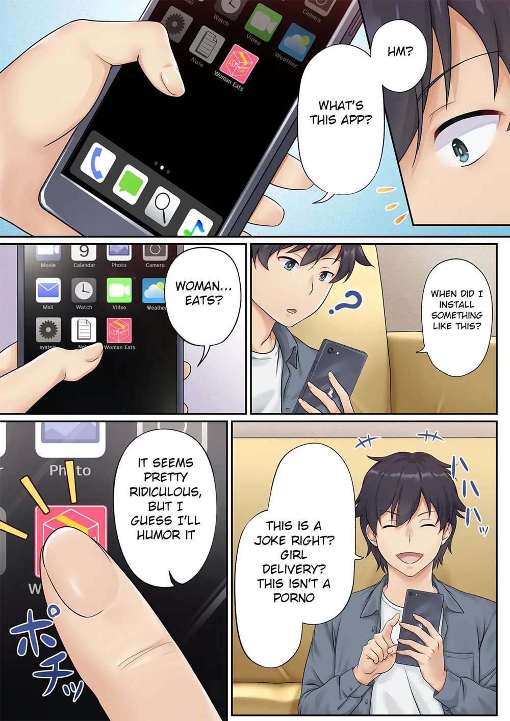 Woman Eats ~Beautiful Dream Girl Delivery App~ + Bonus FANTIA Comic [Oneshot]