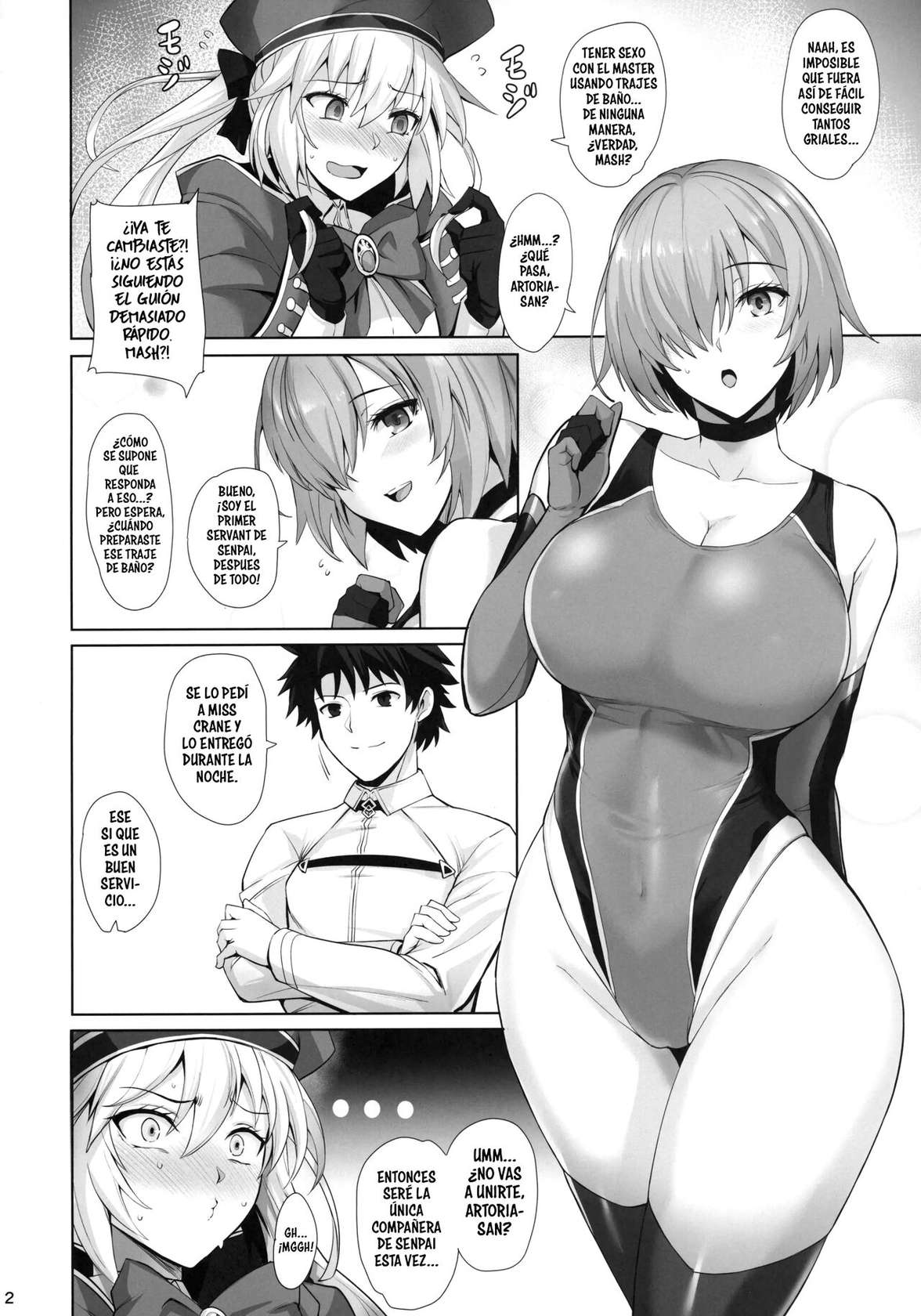 Servants con el Trait de Traje de Baño 2