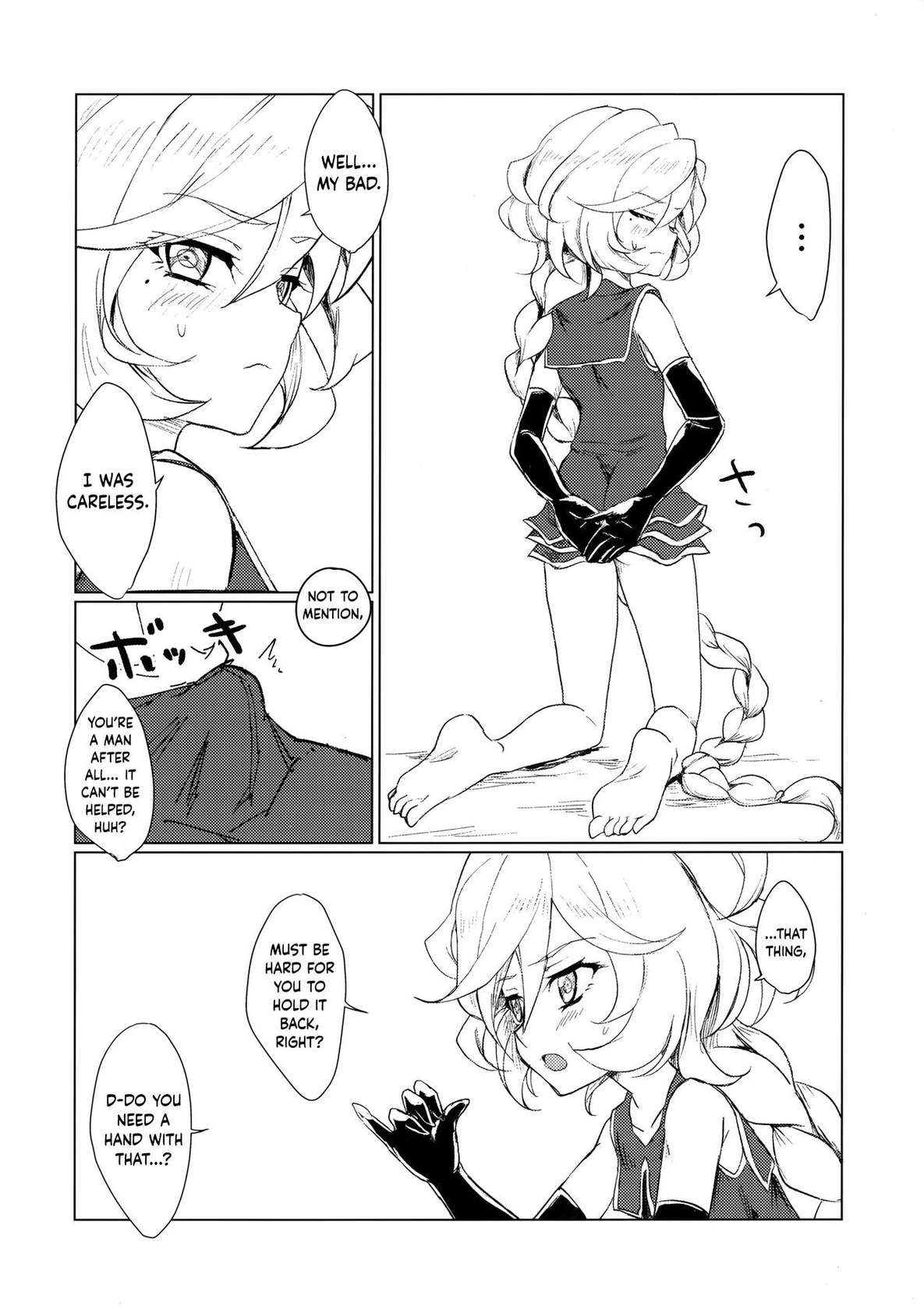 (Zesshou Stage 7) [Hanagara Shirt (Fujikawa Daichi)] Osanazuma wa Renkinjutsushi 1 (Senki Zesshou Symphogear GX) [English] [DKKMD Translations]