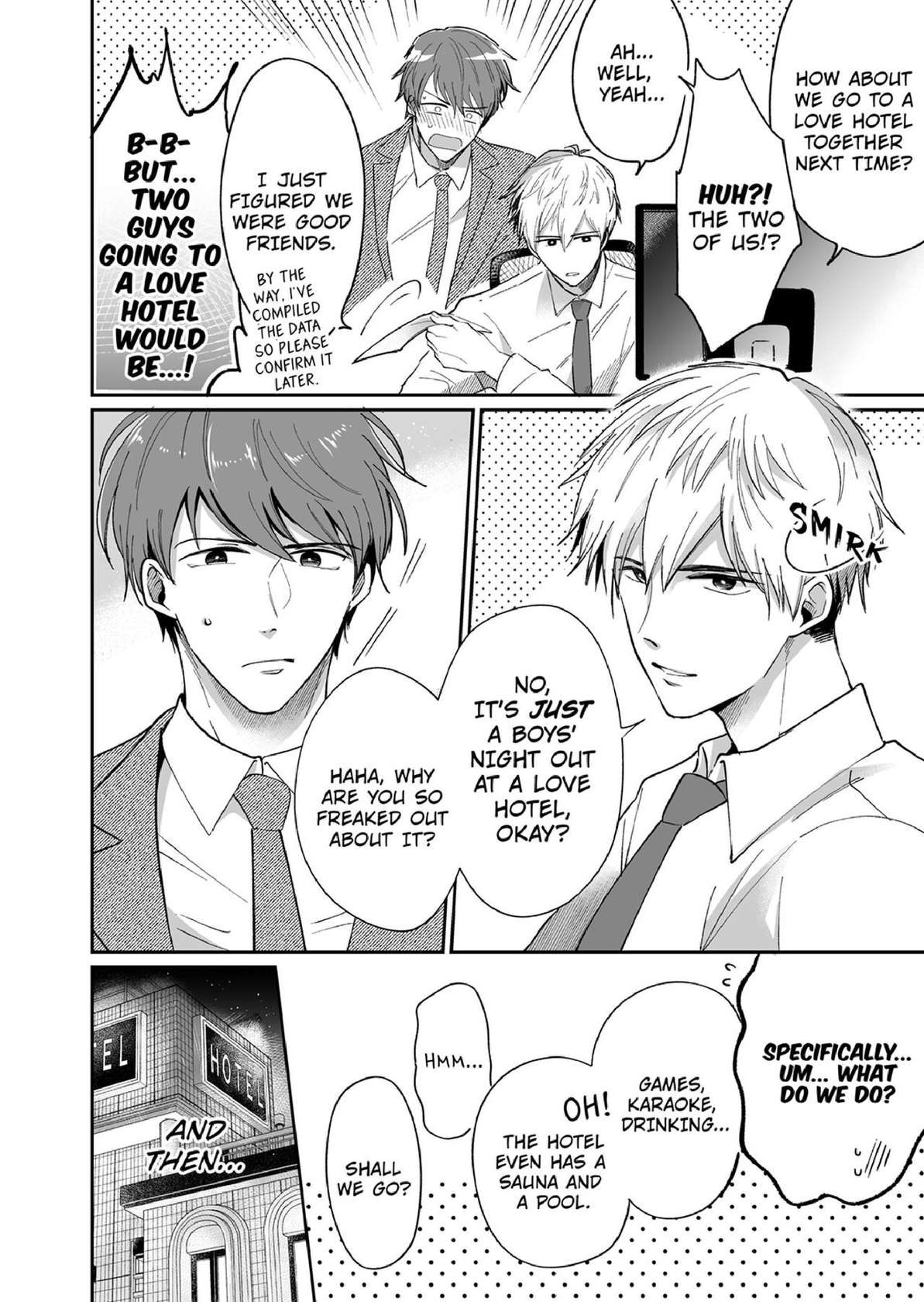 [SUMESHIYASAN] Office Worker's Love Hotel Guys' Night [English]