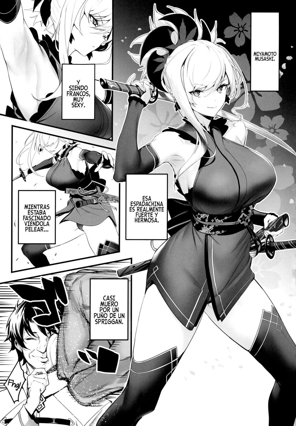 (C101) [Jitaku Vacation (Ulrich)] ¡ServaLove! VOL.02 Una Enamorada Musashi-Chan Sin Experiencia Es Derrotada Con Tortura de Pezones y Sexo (Fate/Grand Order) [Spanish] [Le Fae Traducciones]