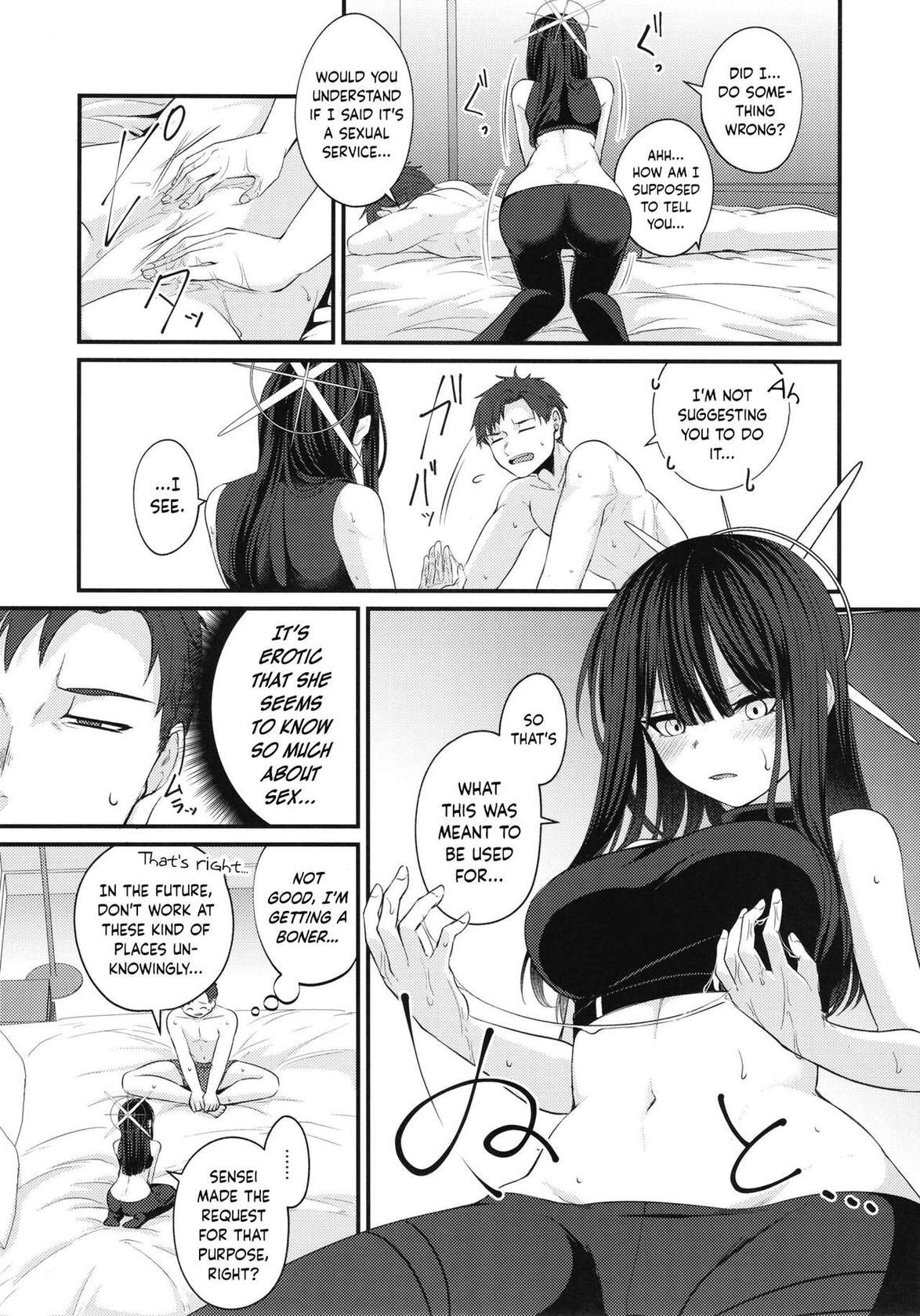 (COMIC1☆21) [Kinomiki no Mama (Kinomiki)] Saori no Hajimete Delivery | Saori’s First Delivery (Blue Archive) [English] [DKKMD Translations]