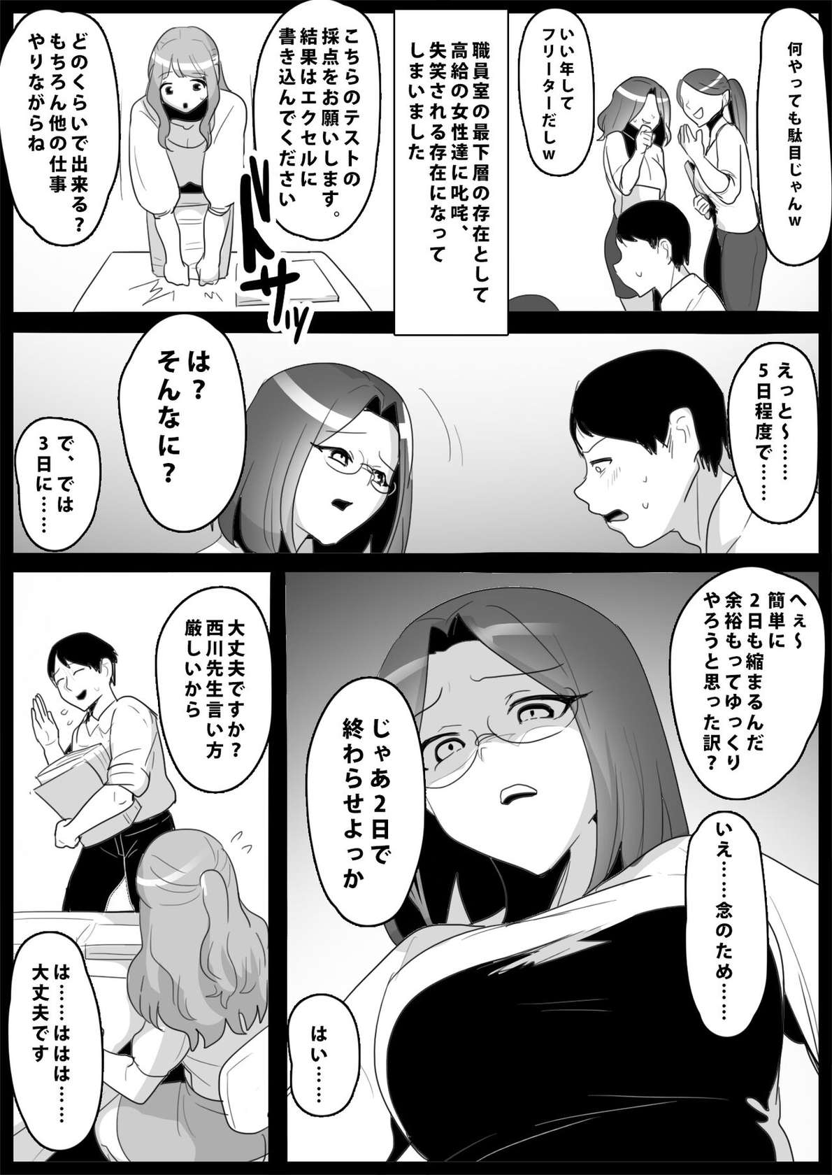 お嬢様学校の負け組いじめ