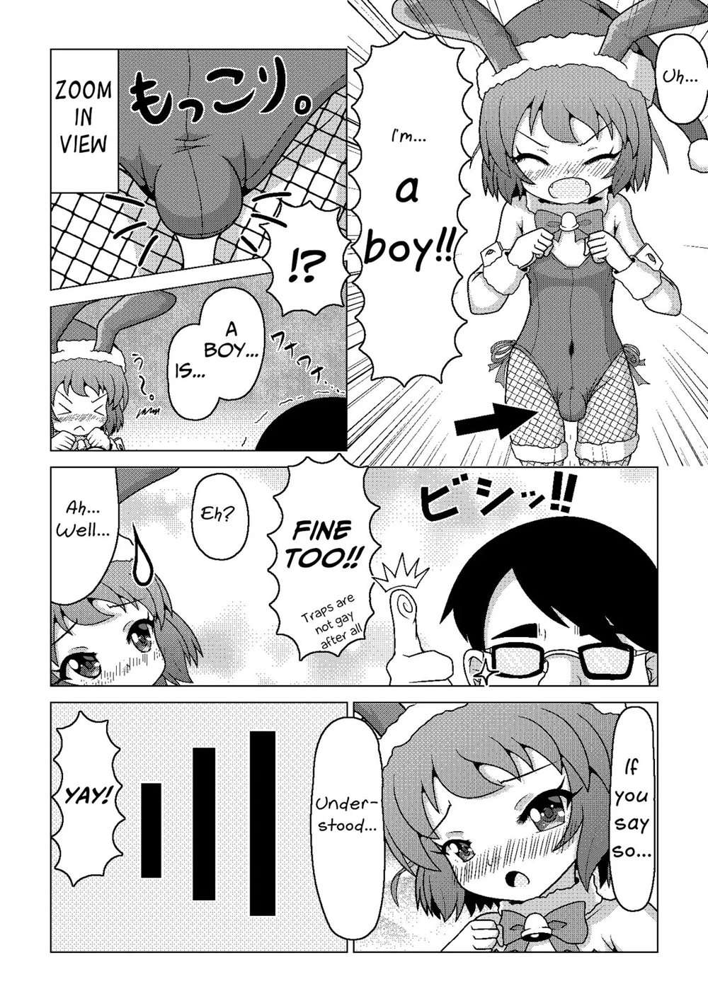 Bunny Christmas ~Shinmai Otokonoko Santa No Okurimono~ [Oneshot]