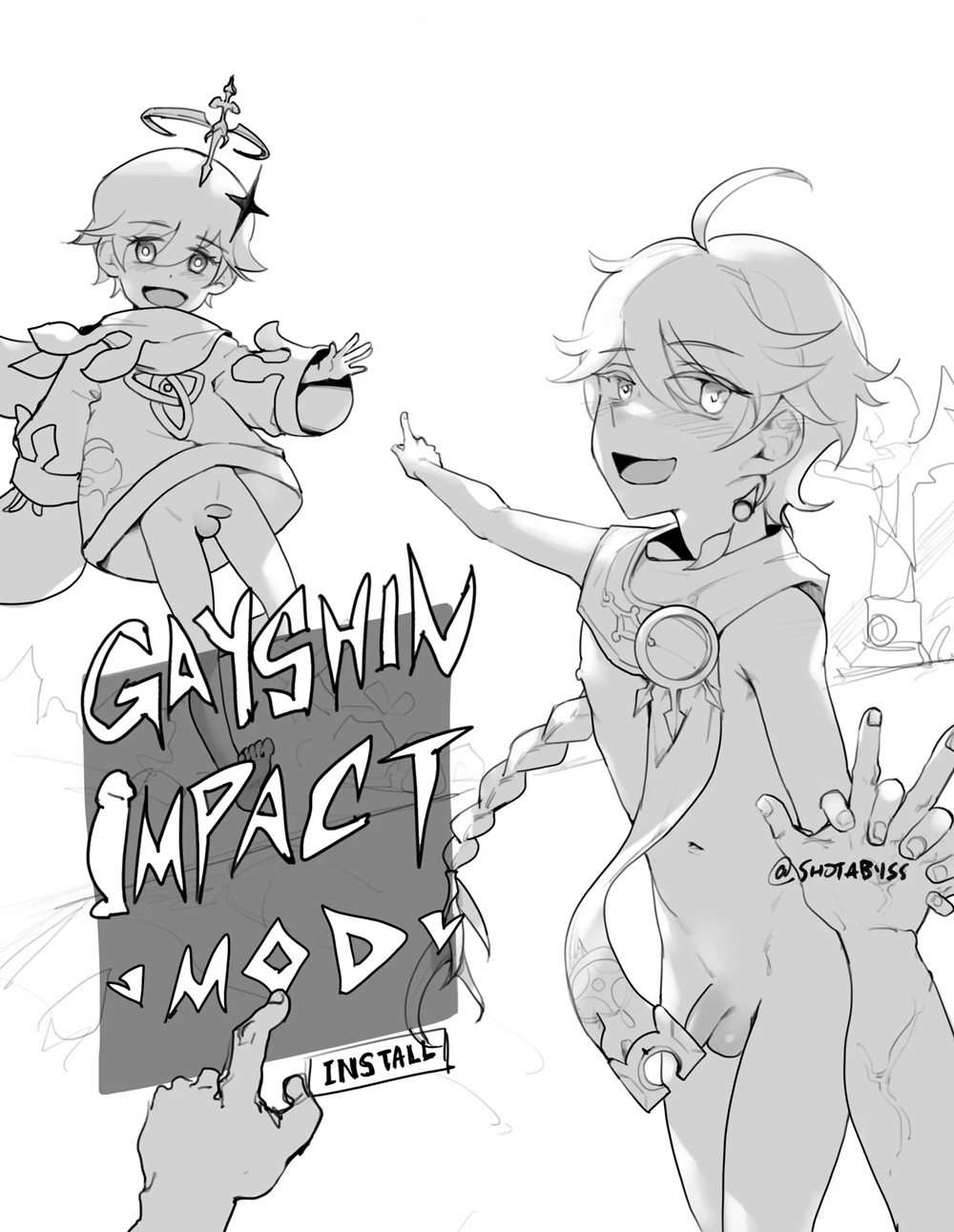 Gayshin Impact [Oneshot]