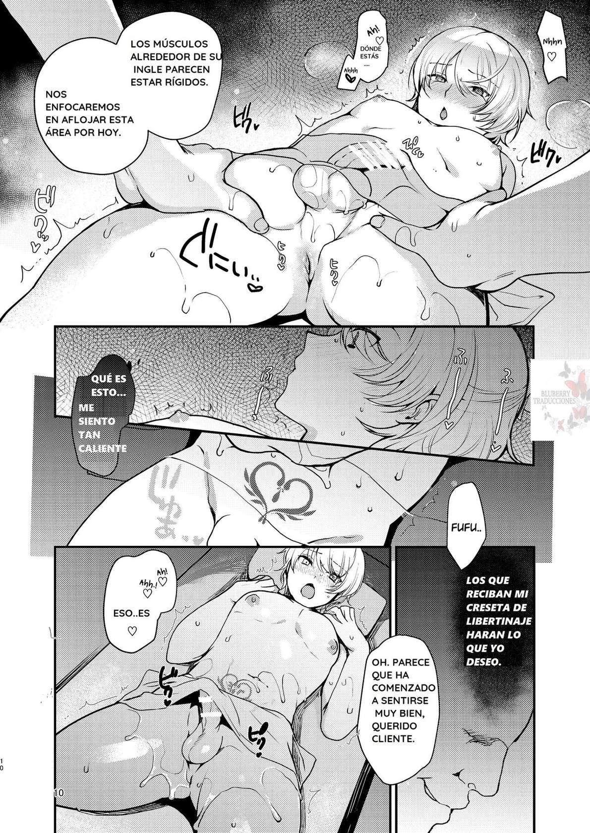 [Shinsei Lolishota (kozi)] Hentai Inmon Otokonoko Massage [Spanish] [BluBerry Traducciones] [Digital]