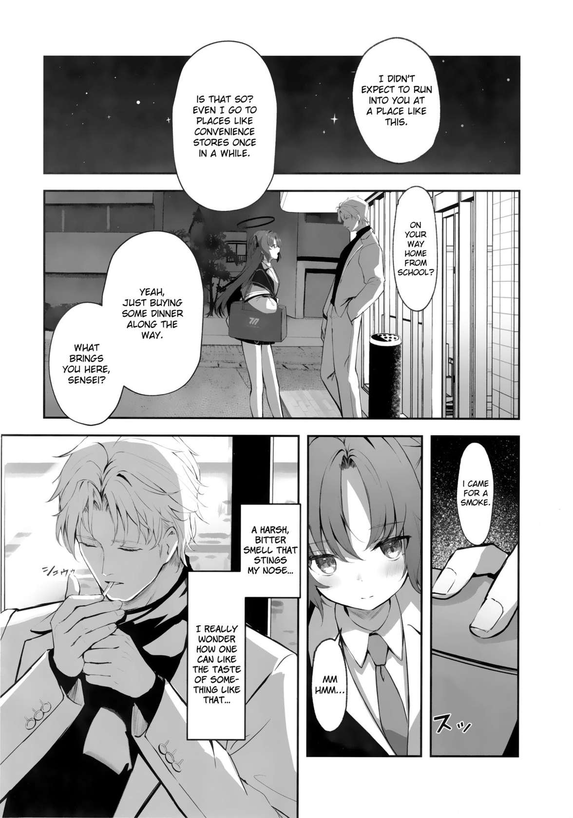 (C101) [HIGH:LAND (Takashima Shoa)] Ame to Shousou - rain and impatience (Blue Archive) [English] [HerpaDerpMan]