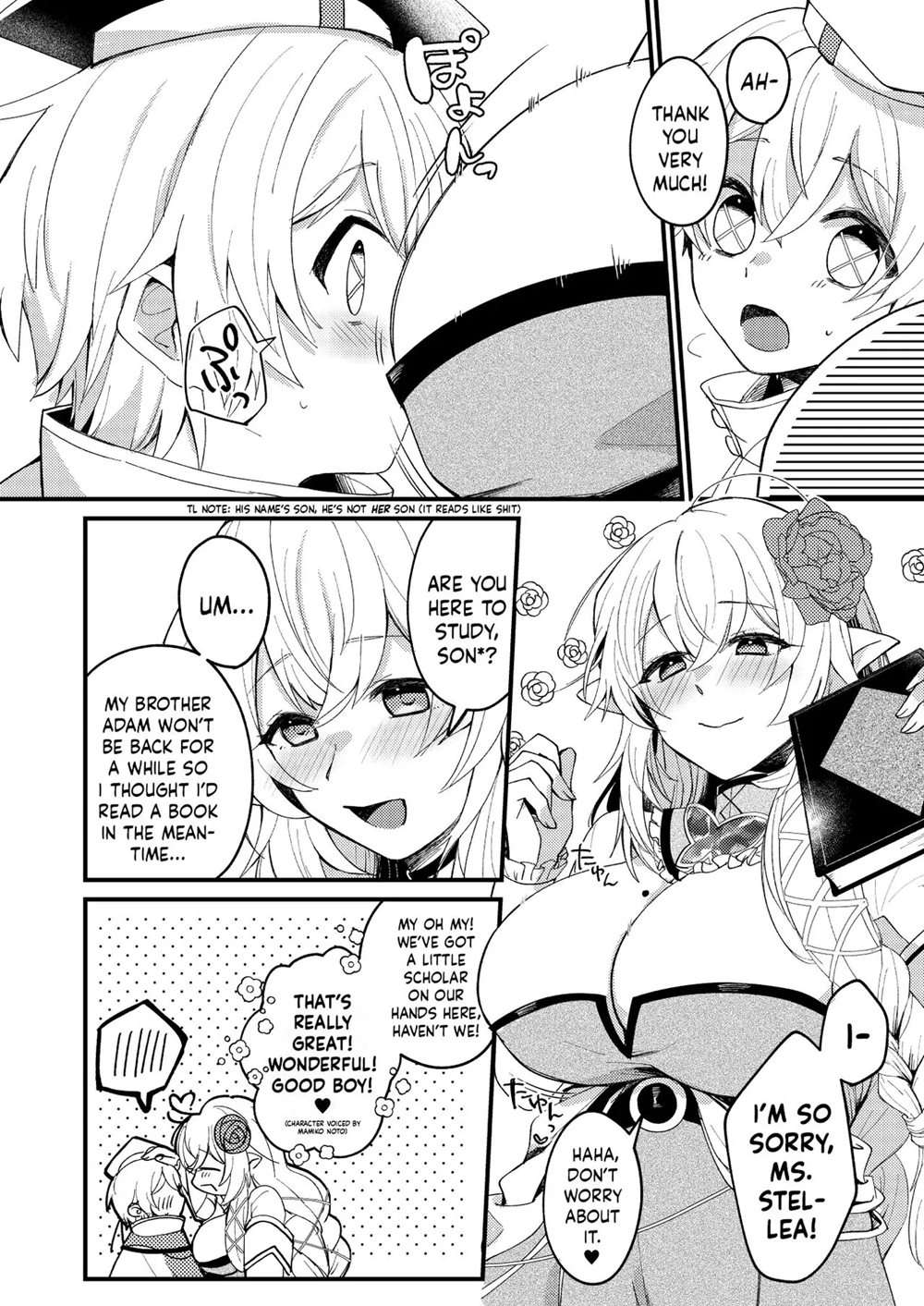 Futanari Stellea x Son [Oneshot]