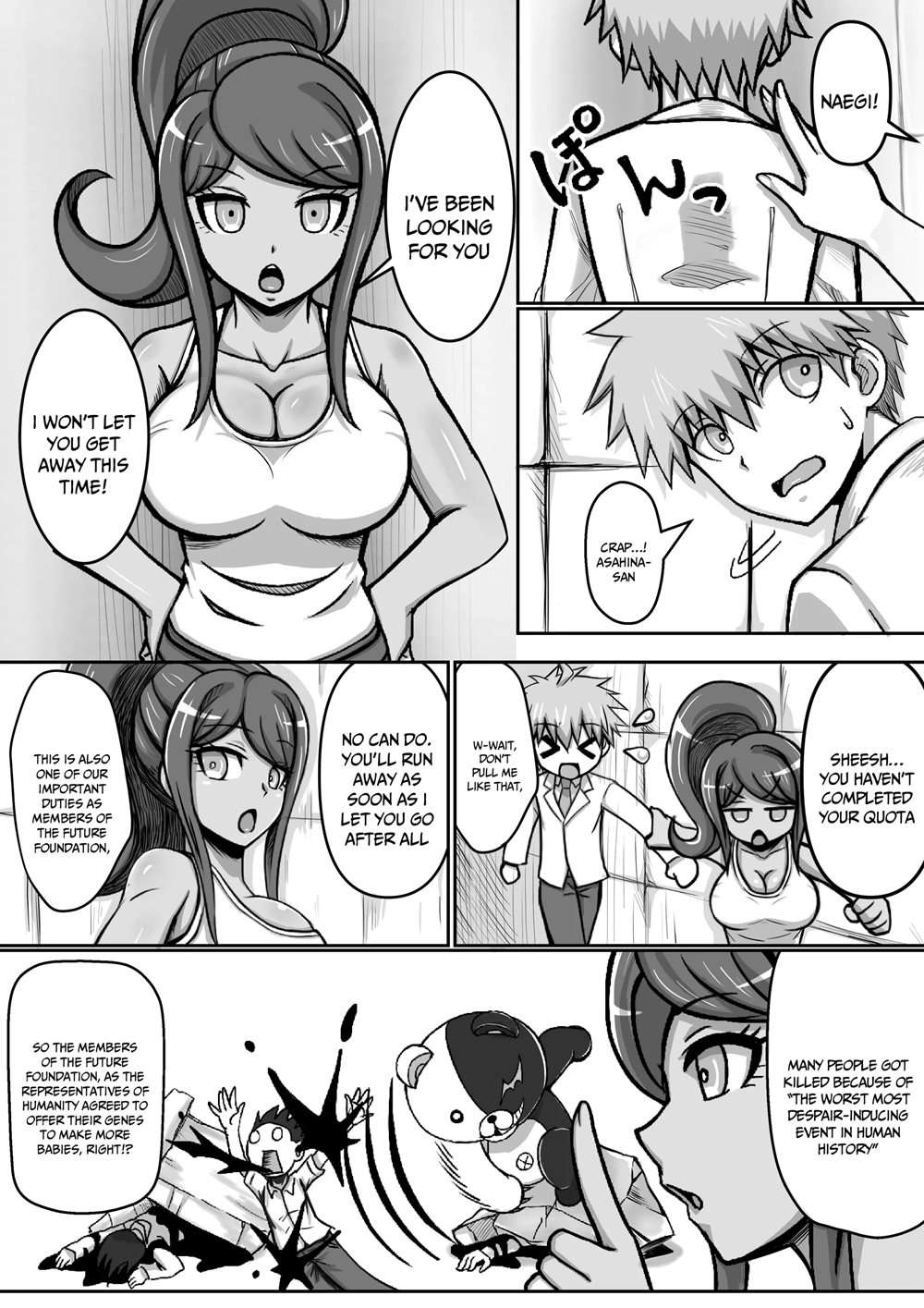 Former Super High School-Level Breasts [Oneshot]