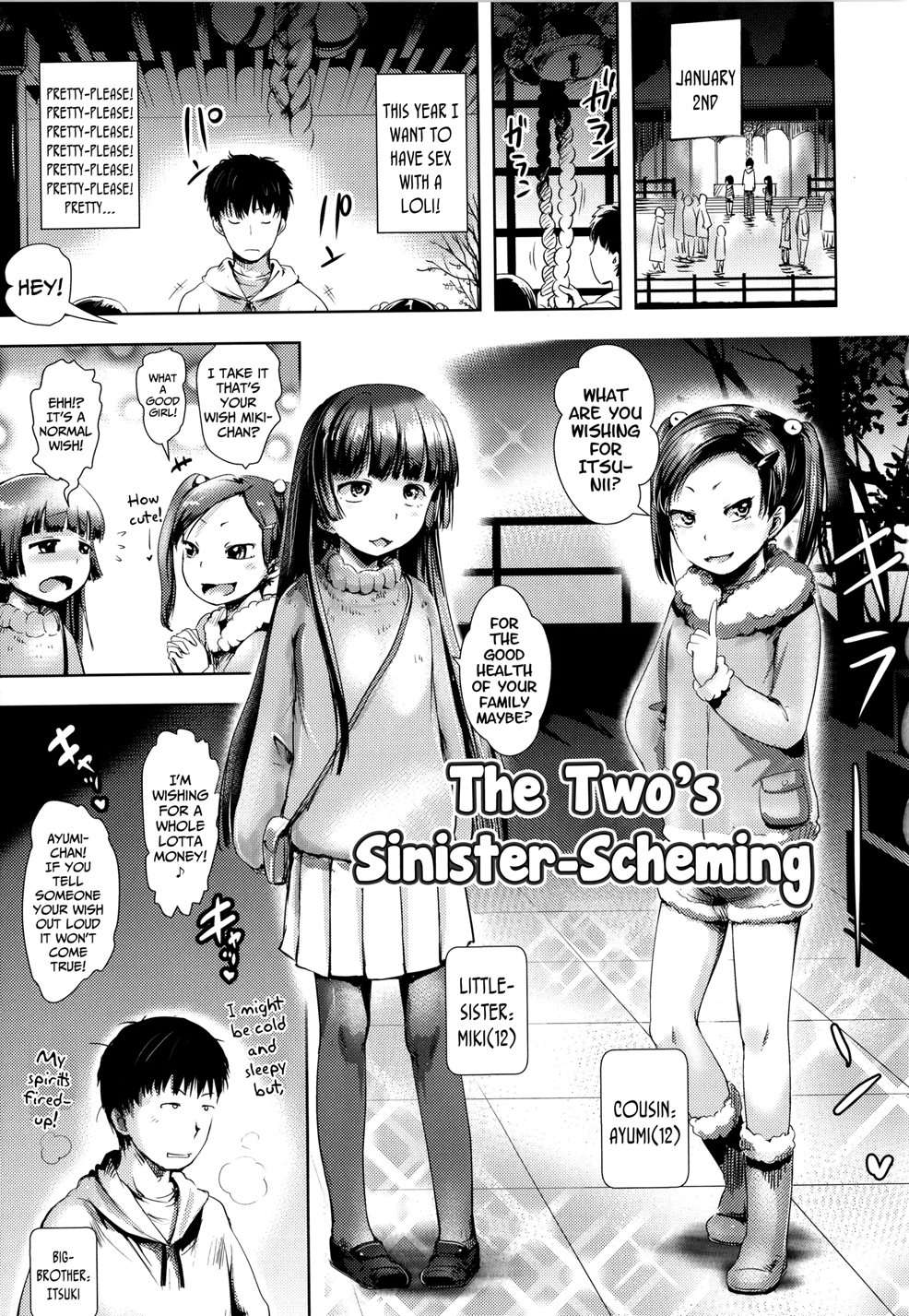 The Two's Sinister-Scheming [Oneshot]