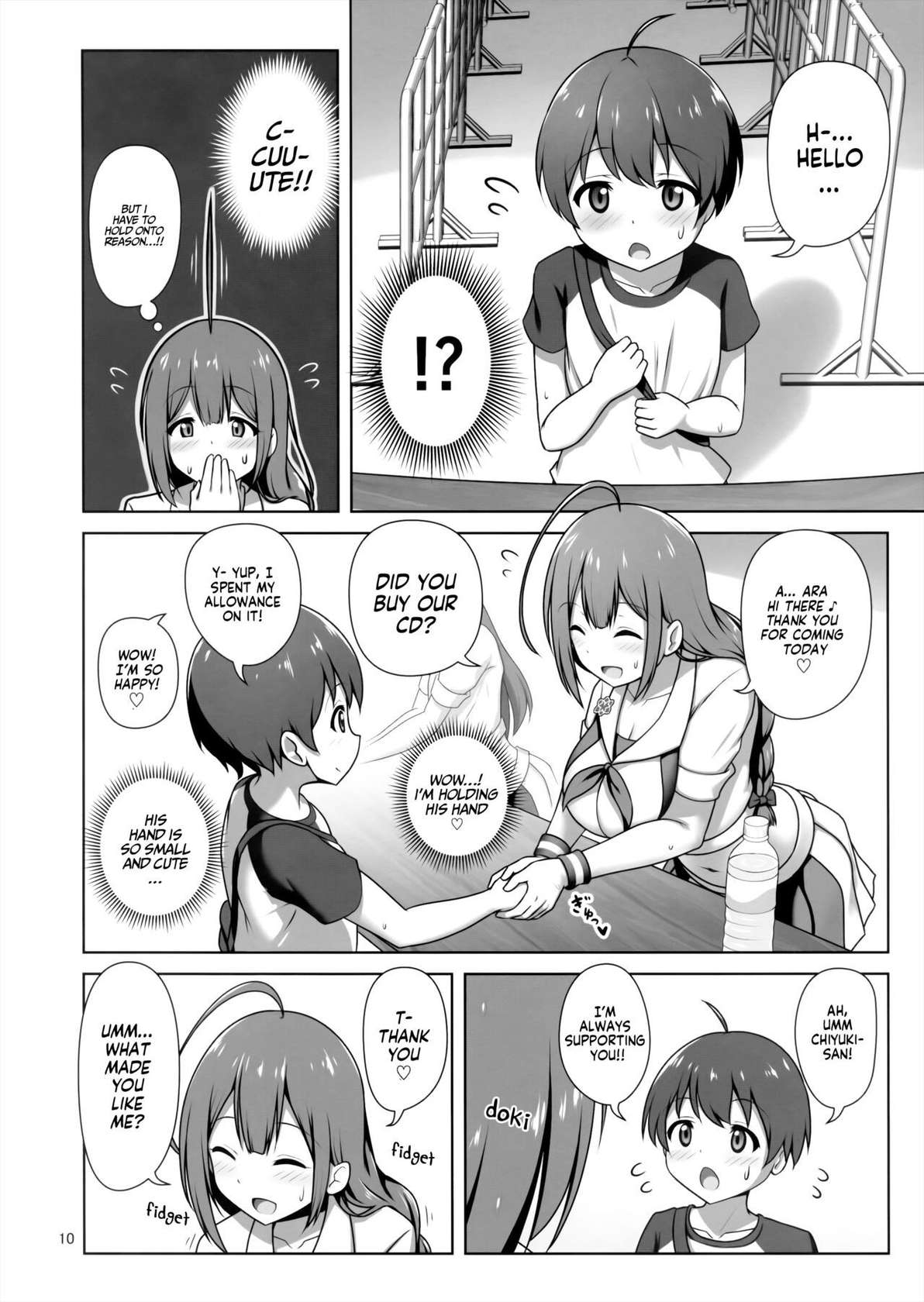 (C100) [Kazumiya (Arisu Kazumi)] Chiyuki Onee-san Gently Milks Me Dry | Chiyuki Onee-san ga Yasashiku Shiboritocchau Hon (THE iDOLM@STER: Shiny Colors) [English] [Tabunne Scans]