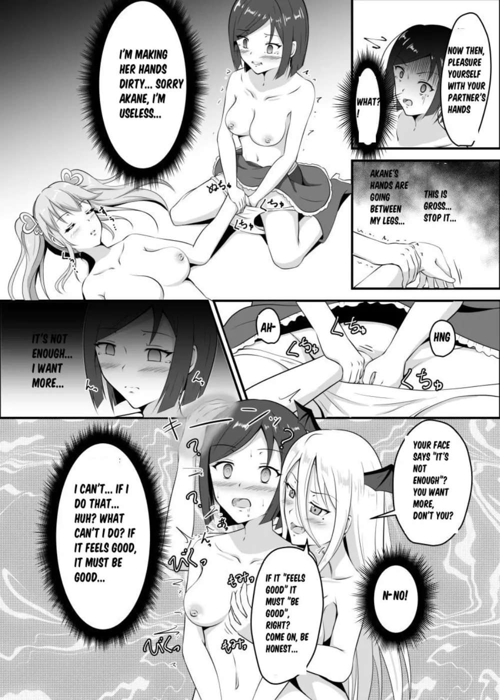 Magical Girls Hypnotised Into Lesbian Sex [Oneshot]