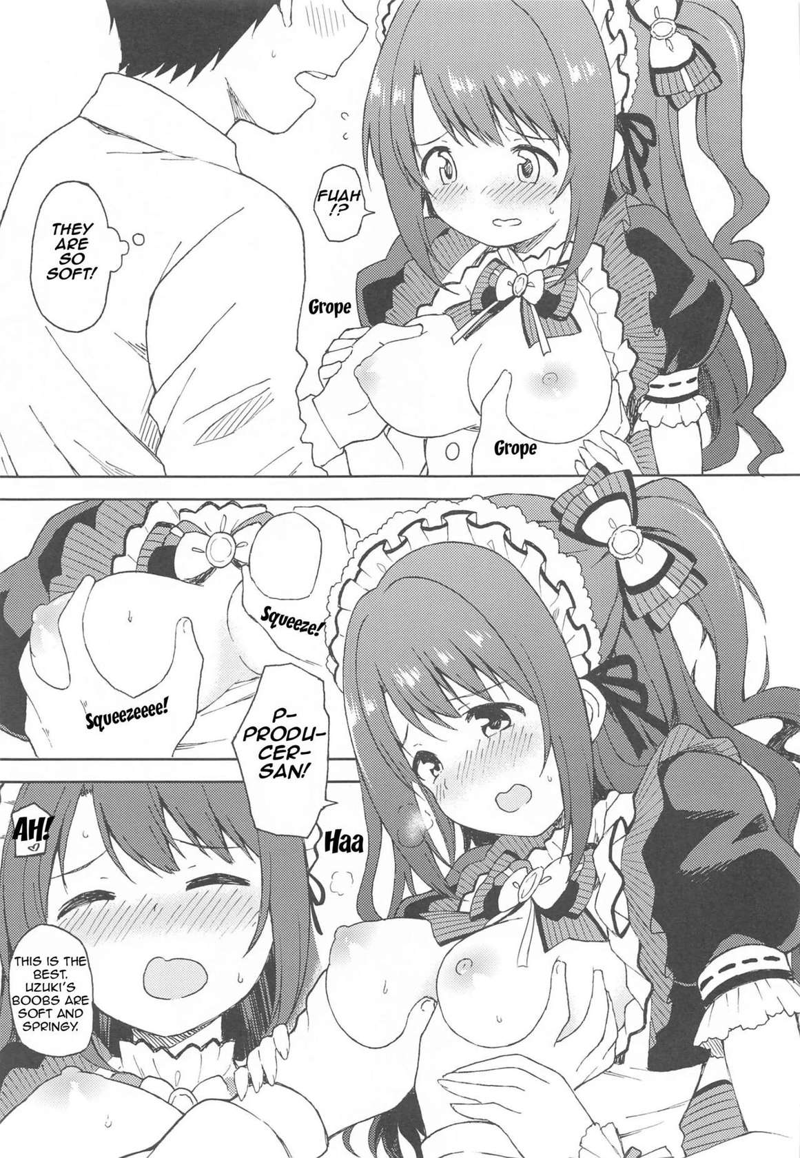 (Utahime Teien 24) [UTATANEYASHIKI (Decosuke)] Ecchi na Gohoushi Ganbarimasu! | Uzuki will do her best at lewd services! (THE IDOLM@STER CINDERELLA GIRLS) [English] [Im Simon! 93.7]