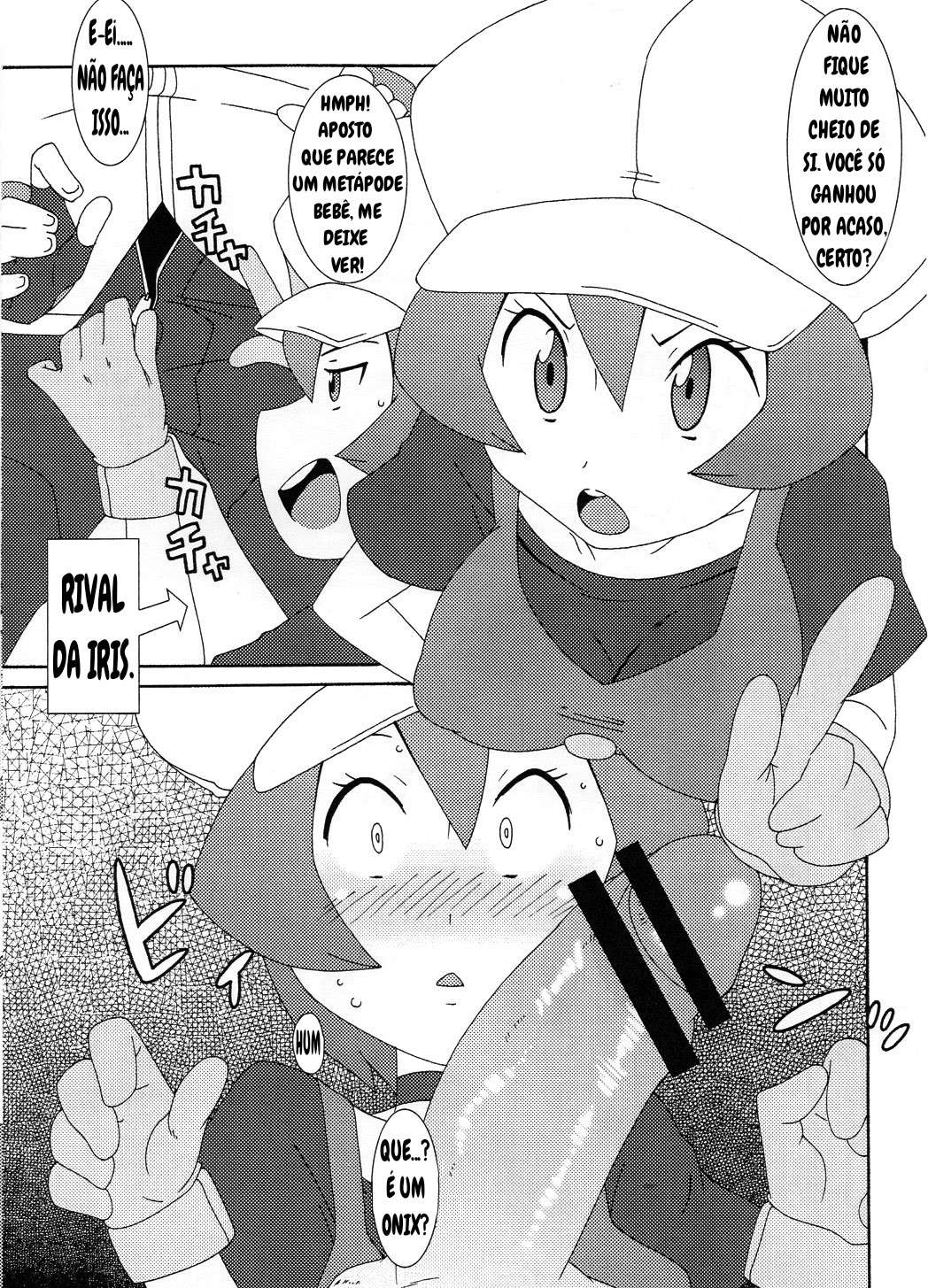 (C80) [Akusei-Shinseibutsu (Nori)] Satoshi Nanka ni Zettai Maketari Shinai (Pokémon) [Portuguese-BR]