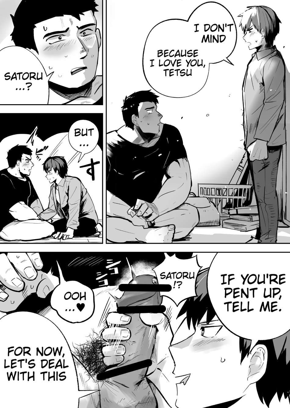 [Saikoro De Kimerusouchi] A stocky straight guy who actually loves me [English]