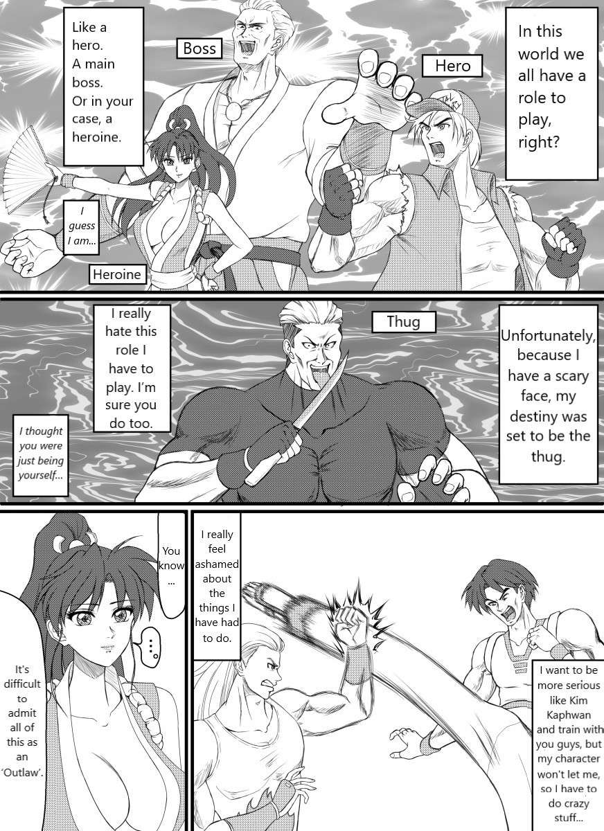 [H@ruki] Mai Shiranui × Ryuji Yamazaki New Year's Day Meeting (King of Fighters) [English]