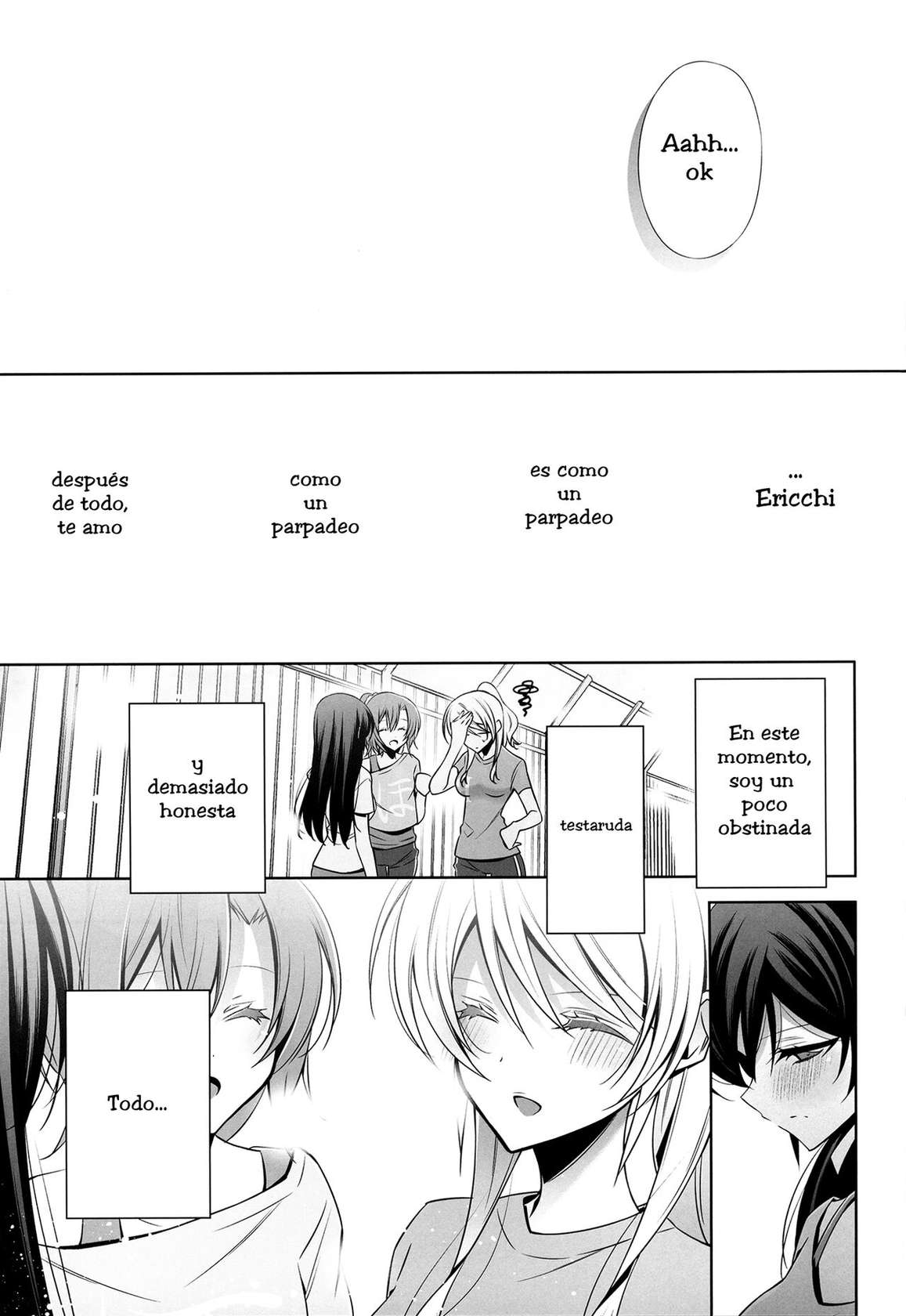 (C85) [Waterfall (Takano Saku)] Haru mo Natsu mo Aki mo Fuyu mo - Always with you. (Love Live!) [Spanish] [HishiRikka]