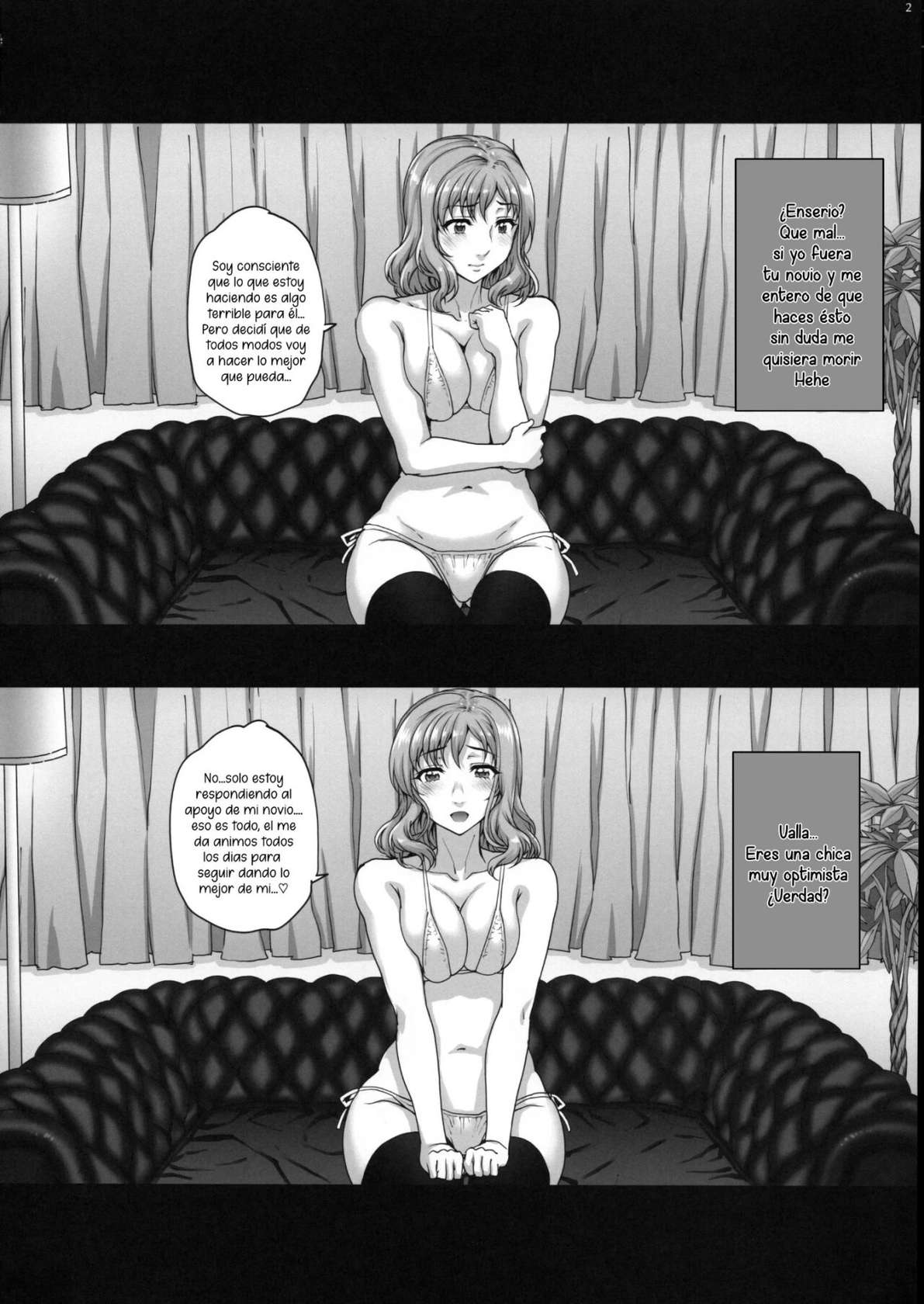 (COMIC1☆15) [Magonotei (Carn)] Kareshi ni Naisho de2 Nama Rankou...Shichaimashita. | ¡Tuve una orgia sin decirle a mi novio! 02 [Spanish] [La muerte es Vida]