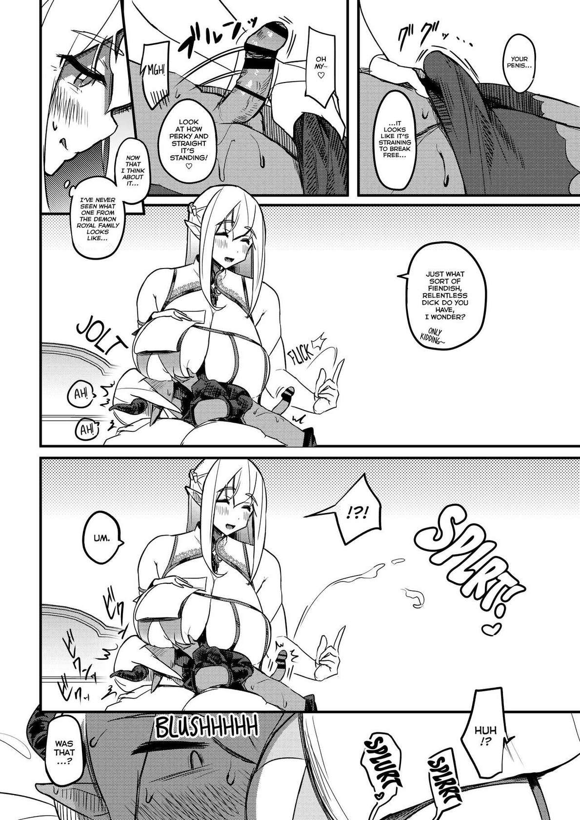 [Uniya (Ikinari Mojio)] Kusozako Sourou Maou wa Chouanzangata no Mucchi Muchi Elf Mama ni Makeppanashi | The Bratty, Quick-Shot Demon Prince Just Can't Win Against This Thicc Elven Mommy! [English] [Digital]