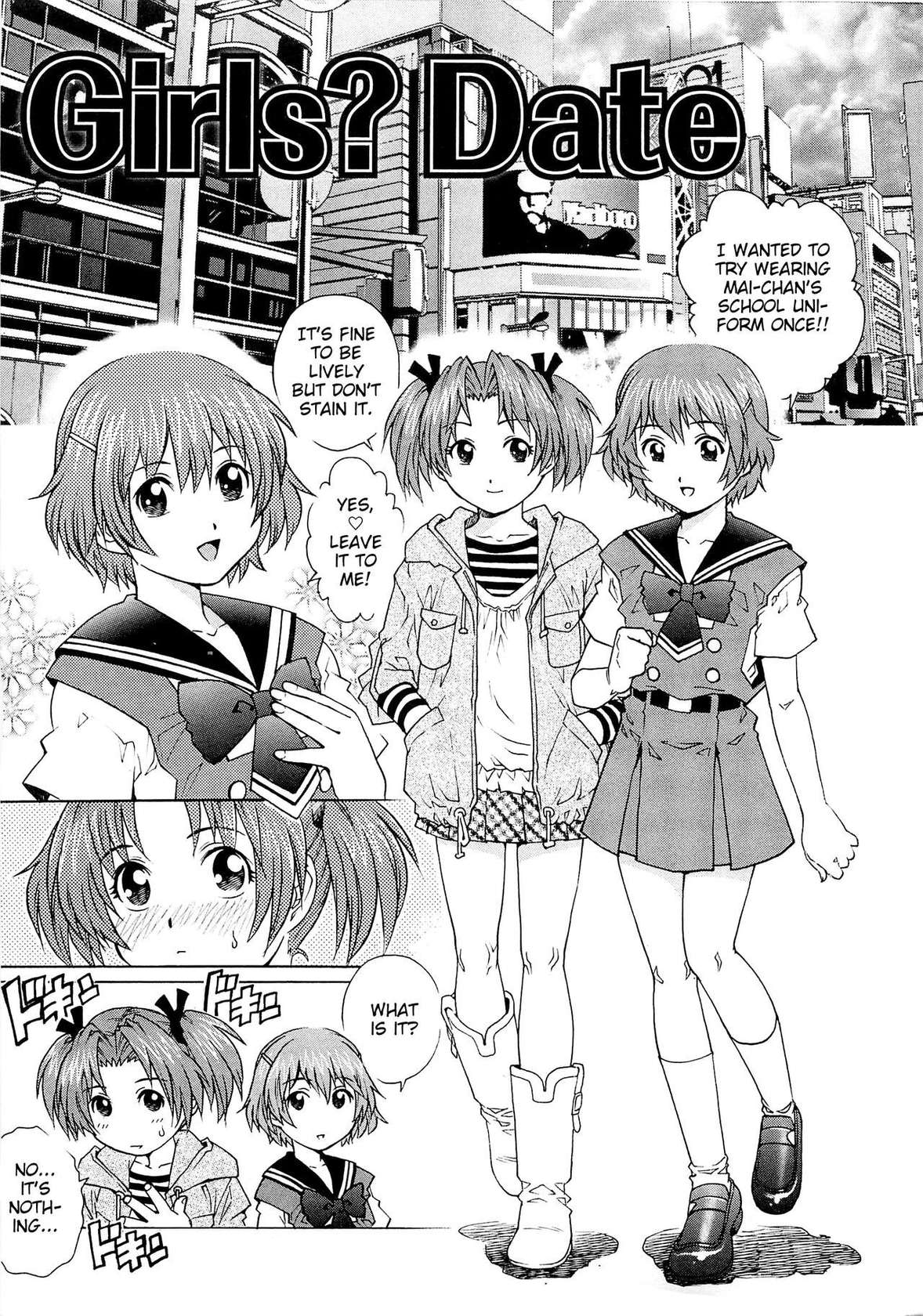 [Yanagawa Rio] Girls? Date (Bokutachi Otokonoko) [English] [MrBubbles]