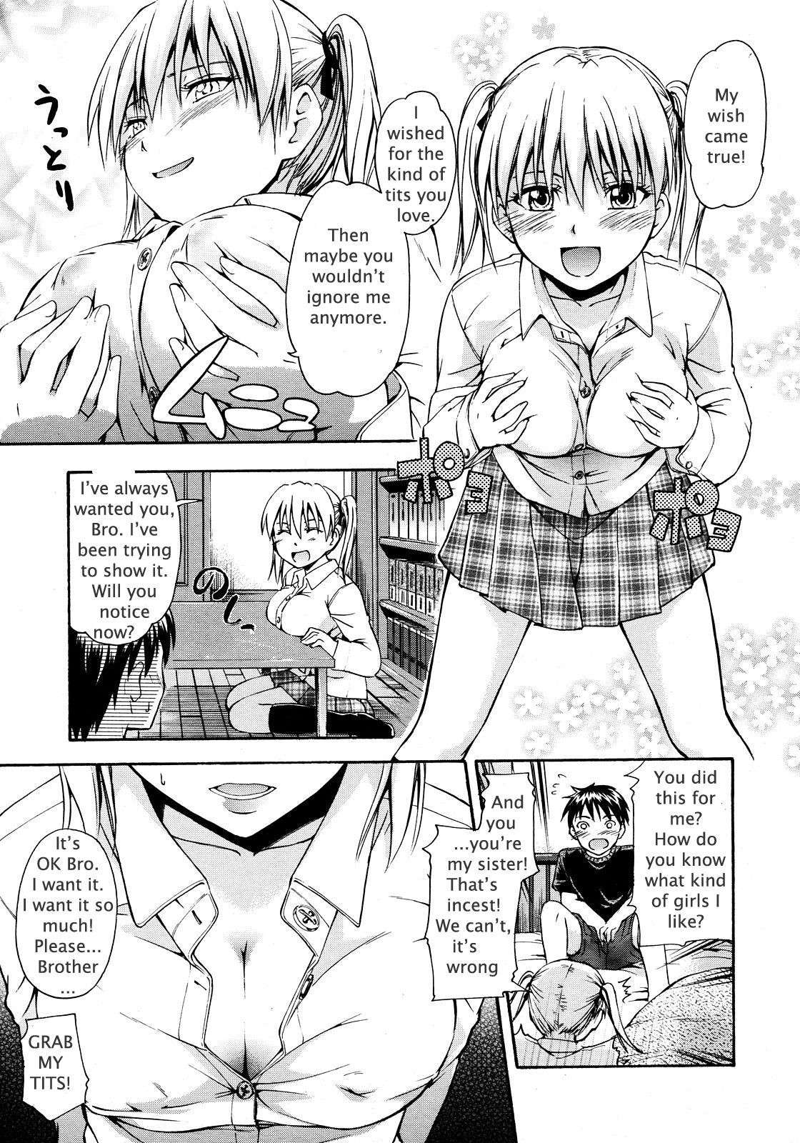 Sister's Big Boob Wish [English] [Rewrite] [sureyet2]