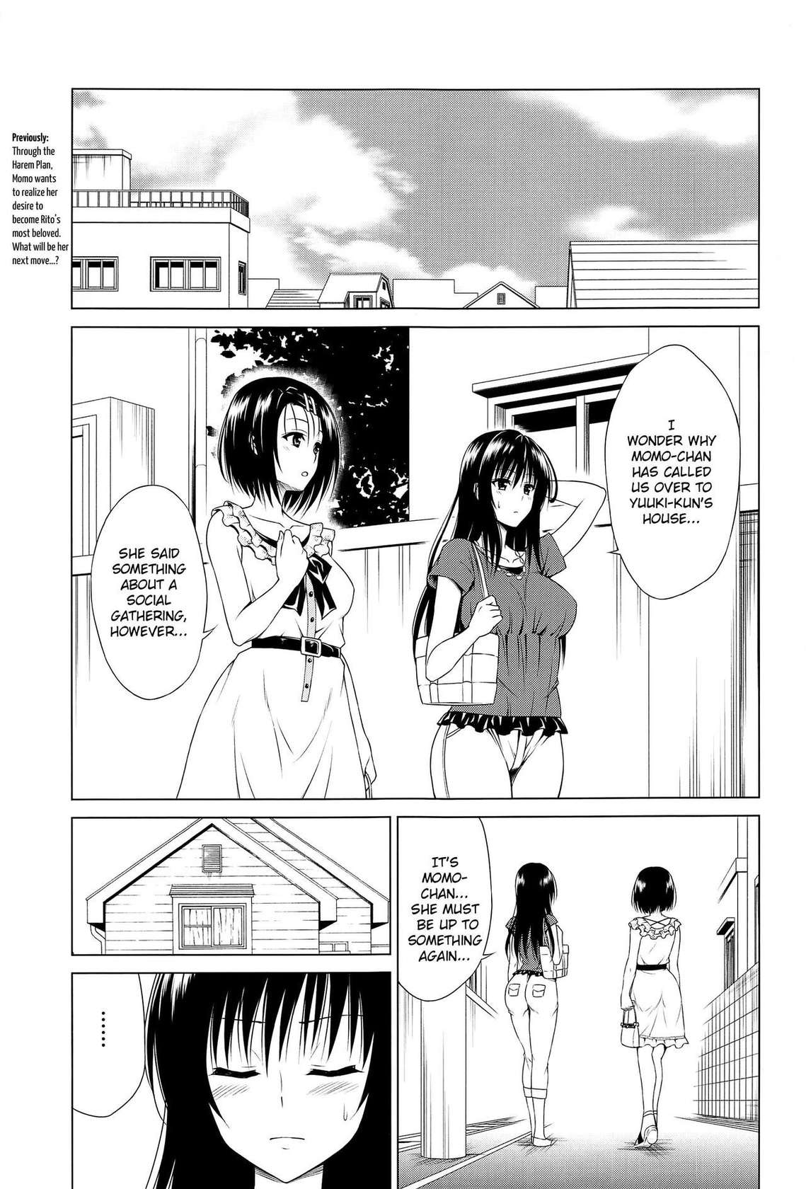 (C101) [TORA MACHINE (Kasukabe Taro)] Mezase! Harem Keikaku RX vol. 1 (To LOVE-Ru) [English] [Saki-Kotowari]