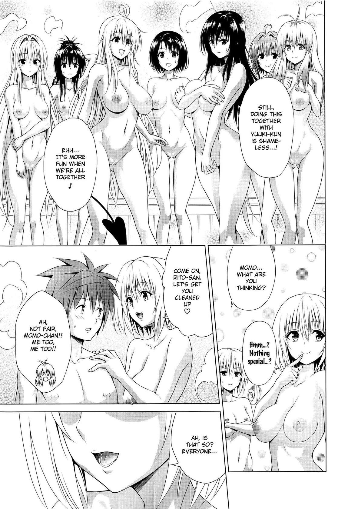 (C101) [TORA MACHINE (Kasukabe Taro)] Mezase! Harem Keikaku RX vol. 1 (To LOVE-Ru) [English] [Saki-Kotowari]