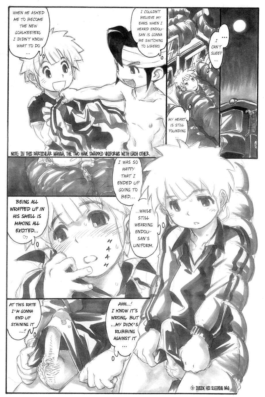 (Shota Scratch 10) [Ryuutai Rikigaku (Akio Takami)] Slave Captain Brave Rookie (Inazuma Eleven) [English] [Hikaru Scans]