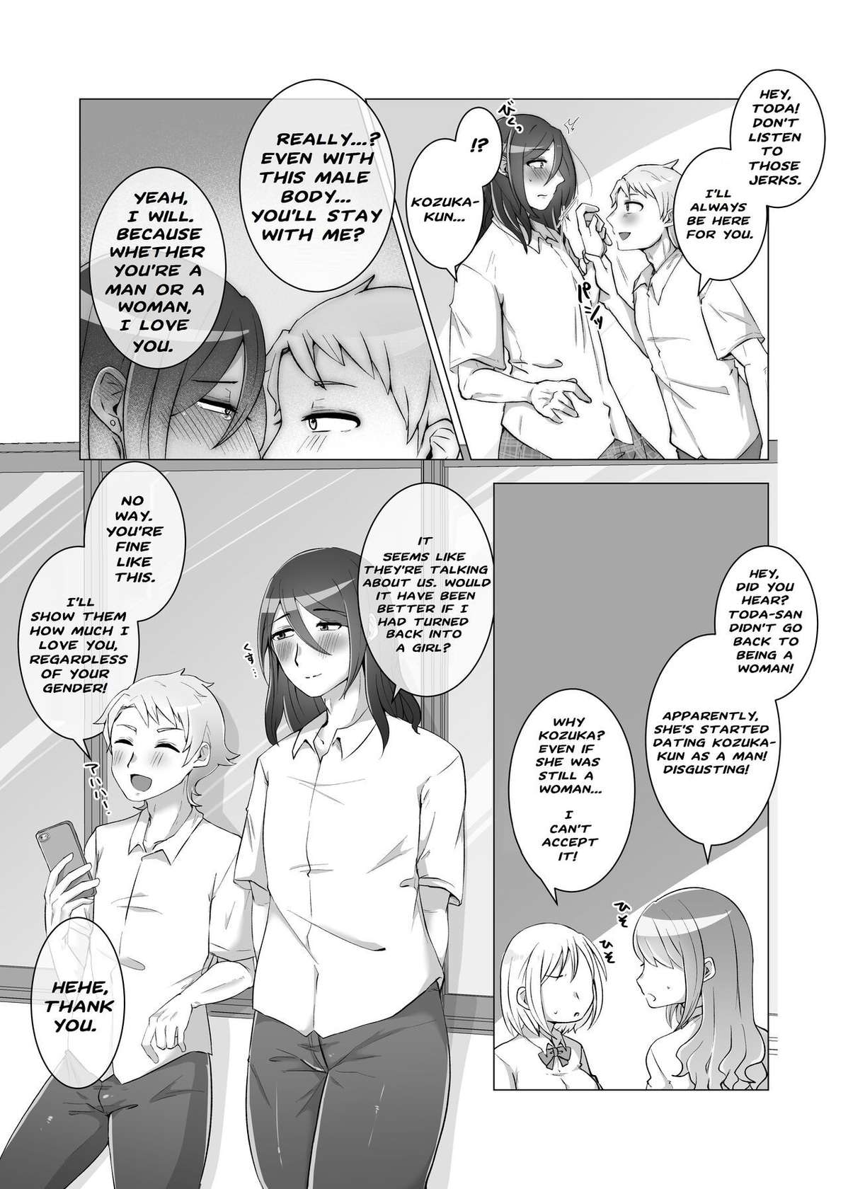 [Usapesa] FtM Skeb Comic 1 & 2 (English)