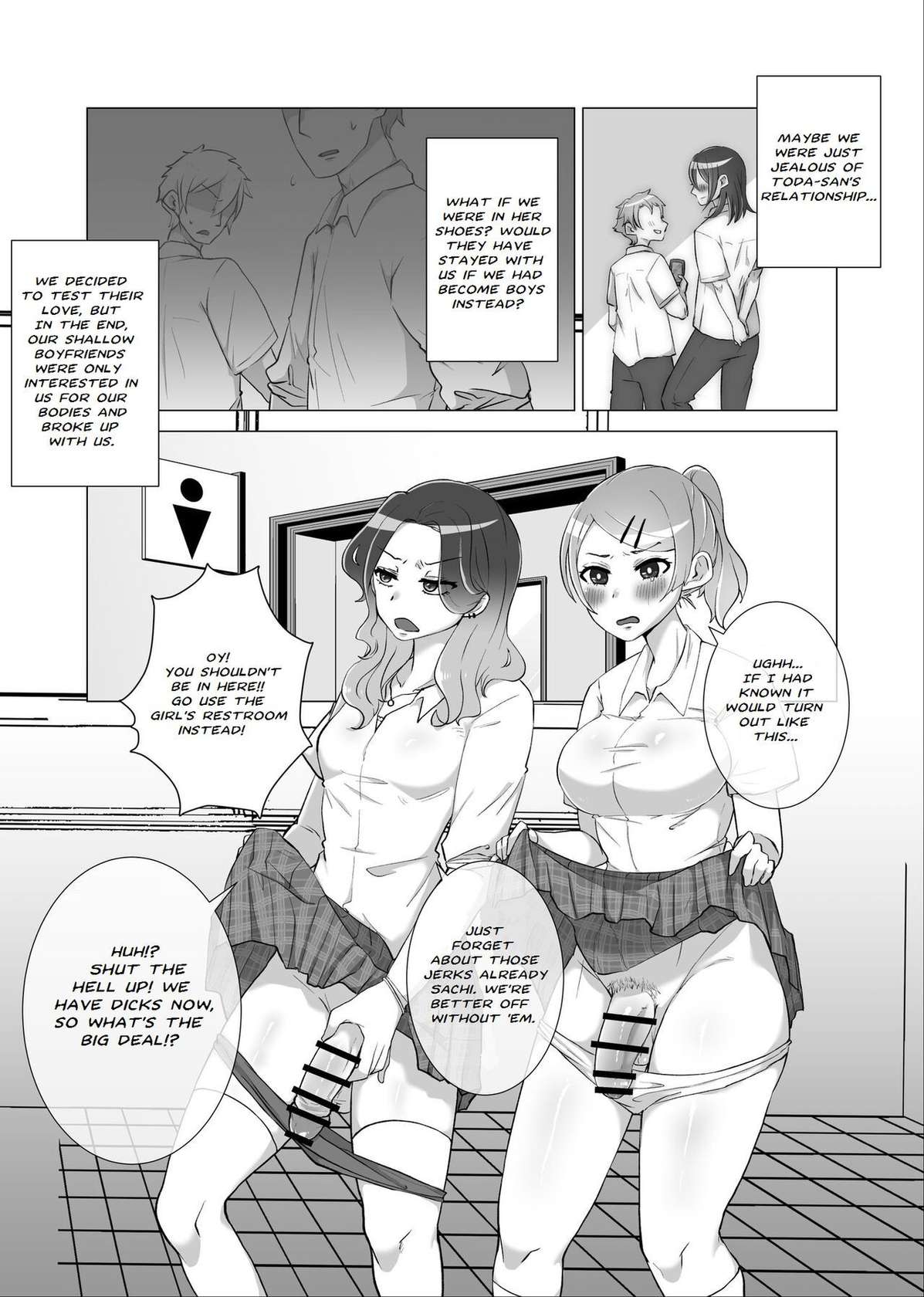 [Usapesa] FtM Skeb Comic 1 & 2 (English)