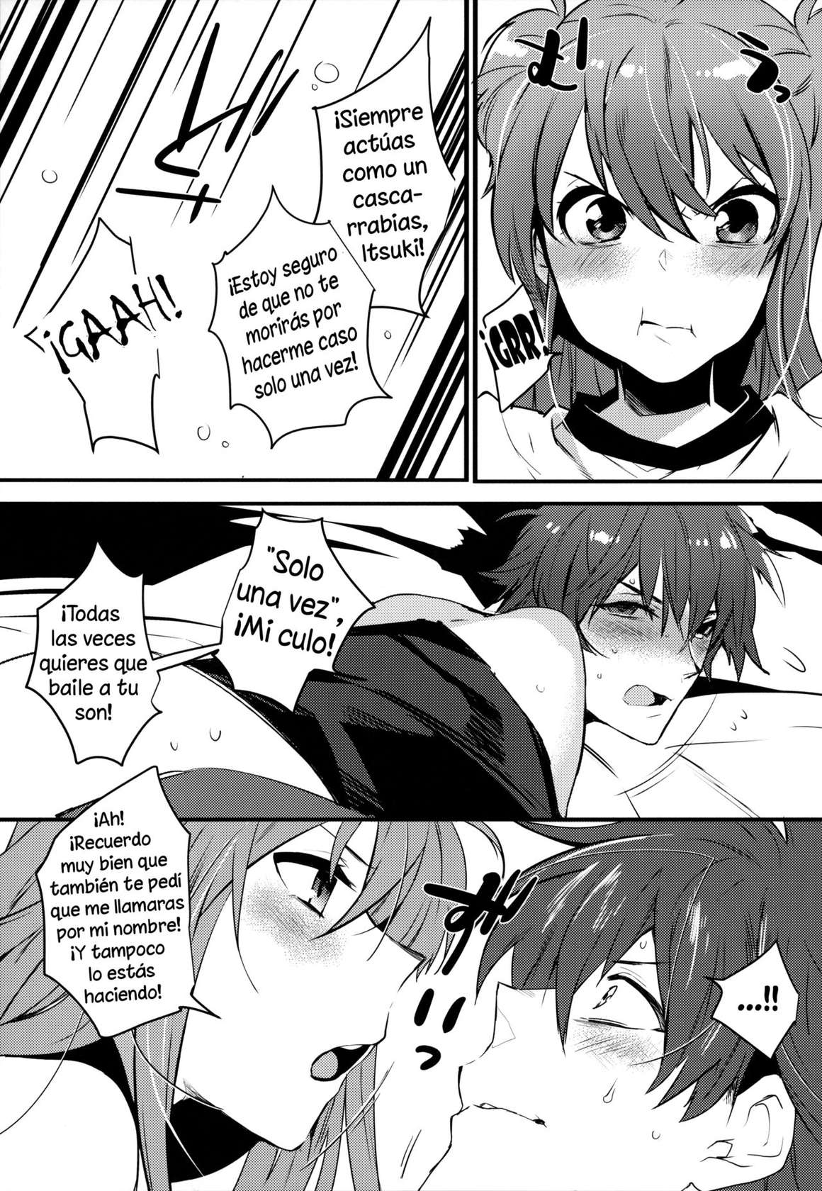 (C96) [Ash Wing (Makuro)] Josou Danshi x Ore Bangaihen (Josou Danshi × Ore Soushuuhen) [Spanish]