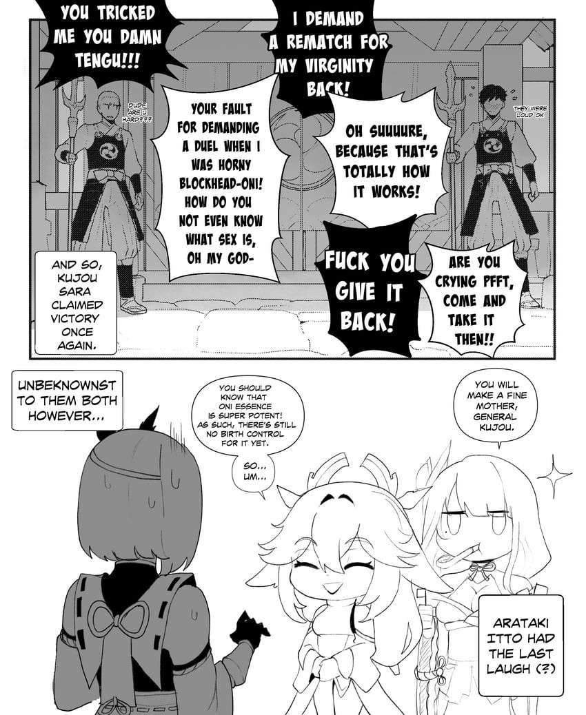 [(Nyantcha)ThiccWithAQ] Itto Is Here (English)