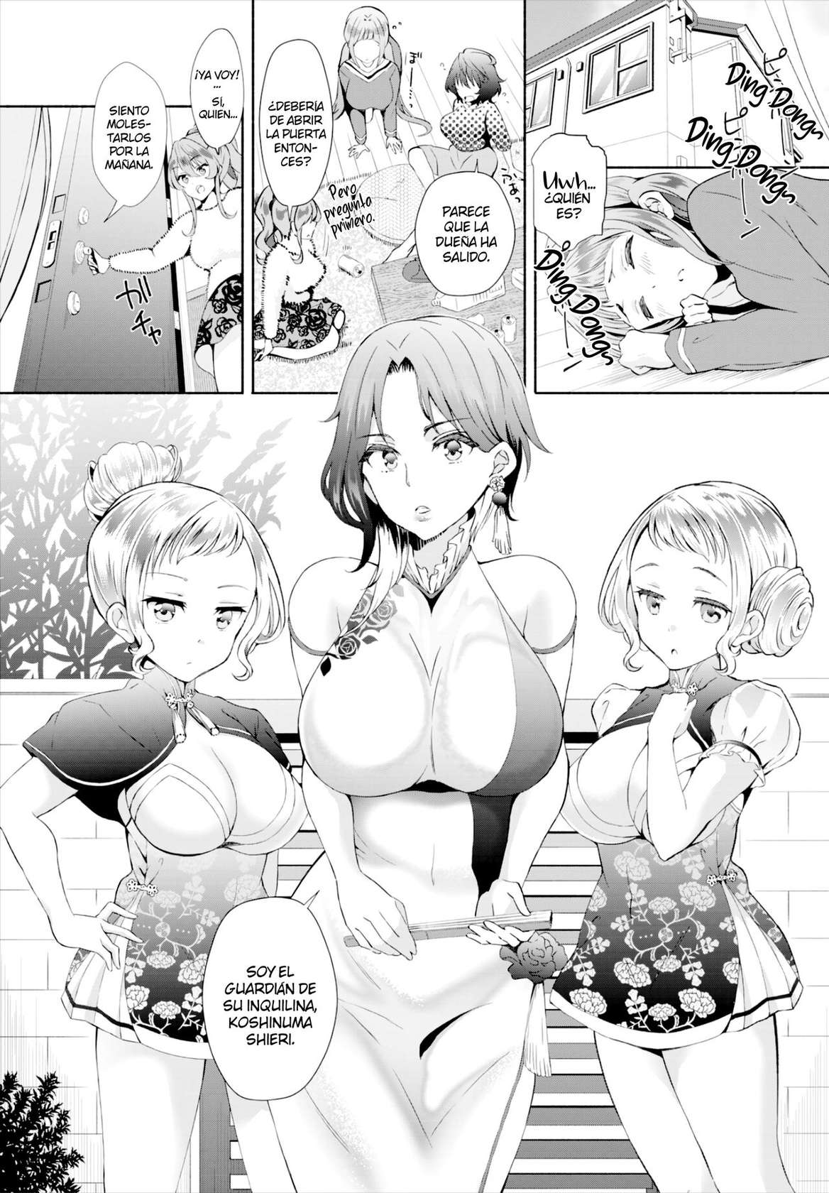 [Ohara Makoto] InCha na Ore ga Madougu o Tsukatte Share House de Harem o Tsukutte Mita. Ch. 13 | ¡Mi Sombrío Yo, Uso Estos Objetos Mágicos Para Convertir Mi Casa Compartida En Un Harén! Ch. 13 [Spanish]