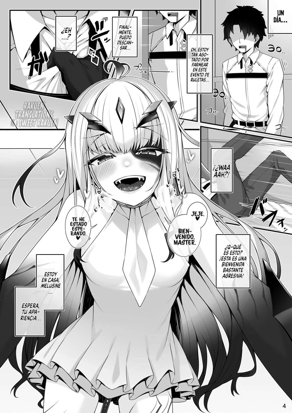 [Watochip Melonpan (Watosu)] Melusine to Motto Motto Iroiro Ecchi Hon (Fate/Grand Order) [Spanish] [Rakuen Translations] [Digital]