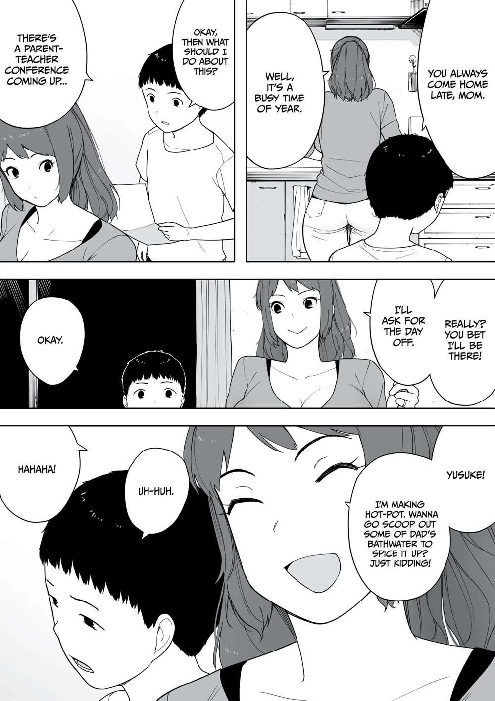 Nande Sonna Yatsu Ga Iin Da Yo... -Jijii To Uwaki Ninshin Saikon Shita Kaa-san [Oneshot]