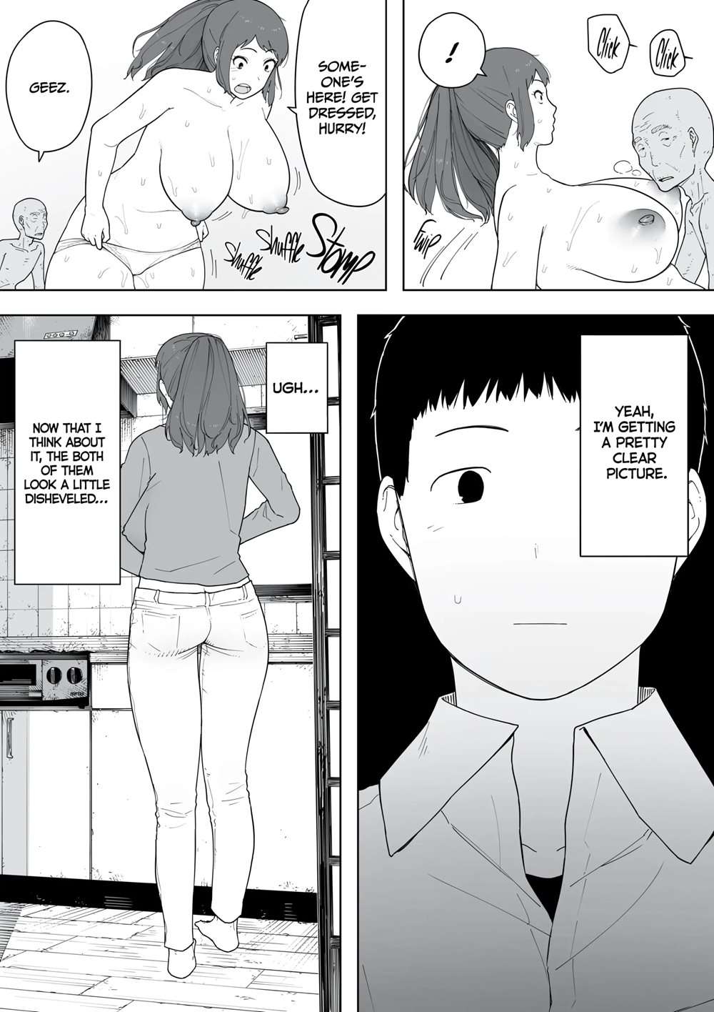 Nande Sonna Yatsu Ga Iin Da Yo... -Jijii To Uwaki Ninshin Saikon Shita Kaa-san [Oneshot]