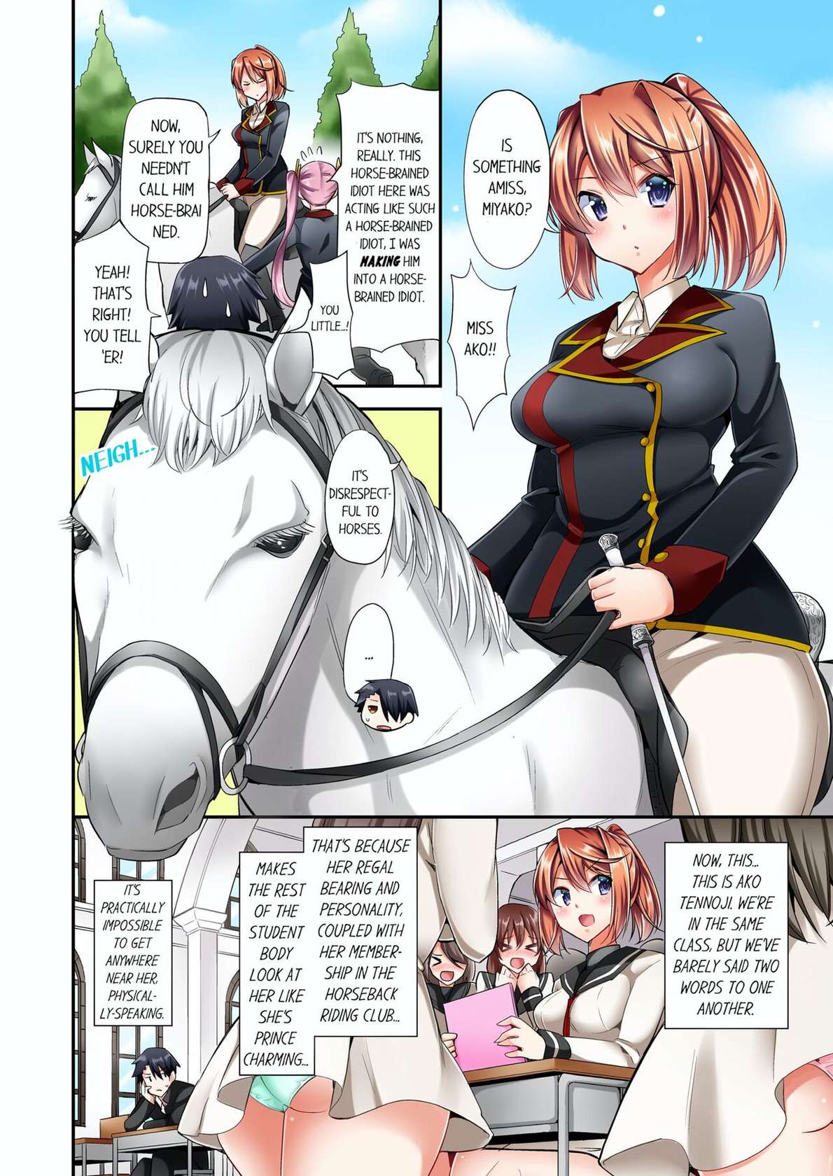 [YUUKI HB] Jouba Joshi ni Kijouraretai tsu! | Cowgirl's Riding-Position Makes Me Cum Volume 1 - 8  [English] [Decensored]