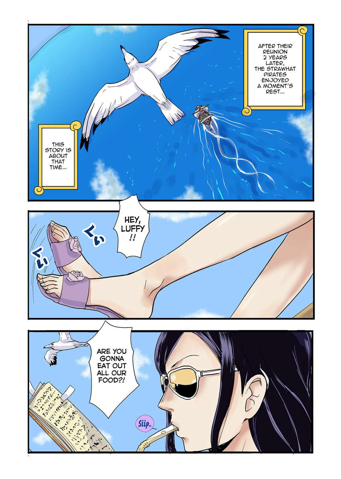 [Oukokusan (Kakutou Oukoku)] CHOP STICK (One Piece) [English] [Mant]