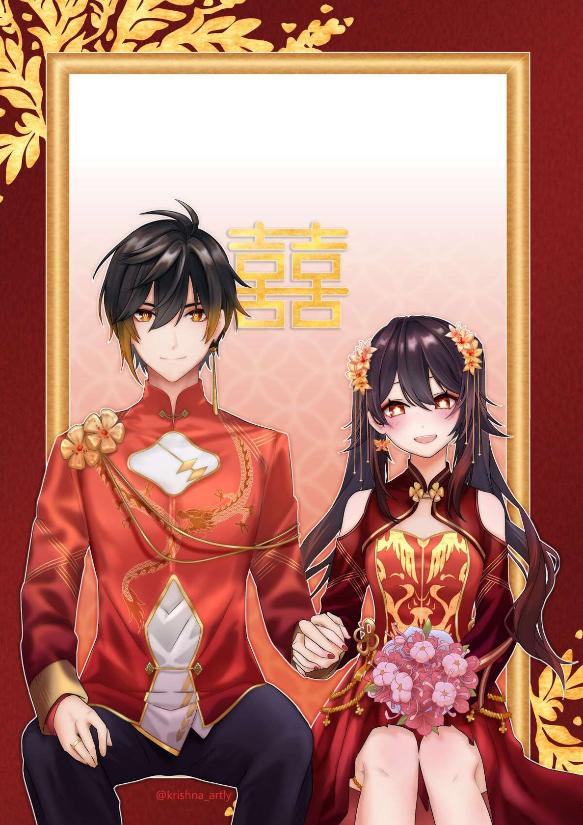 Rainbow After Heavy Rain, Dreams of Colorful Wings - Zhongli x Hu Tao before wedding / marriage story (Genshin Impact) [English] [ZTN translation]