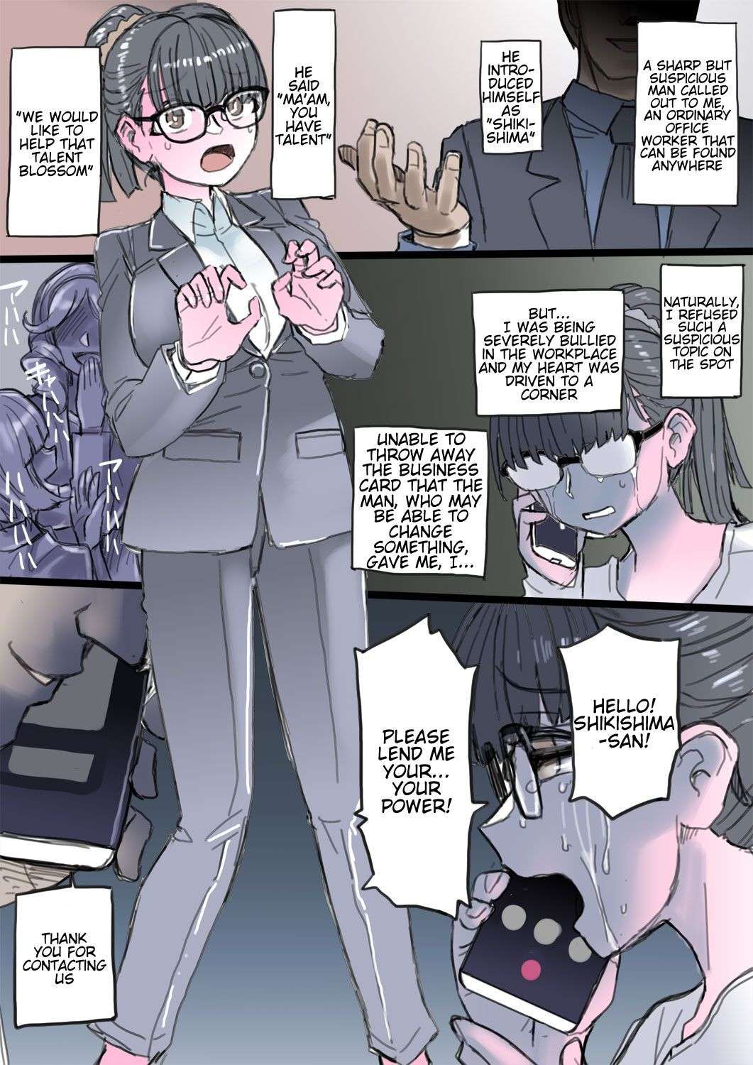 [581] Ijimerarete Ita OL ga Aku no Cyborg Senshi e to Kaizou Sare Fukushuu o Togeru | The Office Lady that was Bullied is Remodelled into an Evil Cyborg Soldier and Carries Out Revenge [English]